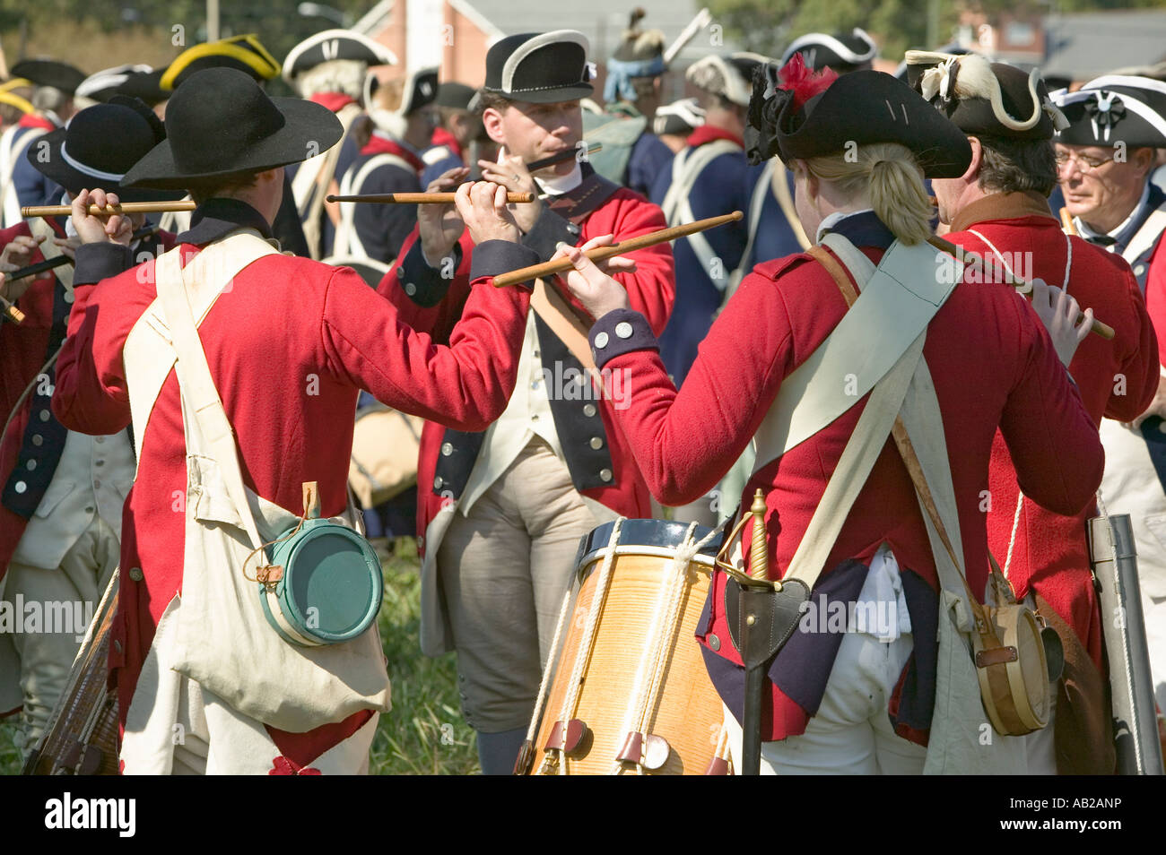 American revolution drum hires stock photography and images Alamy