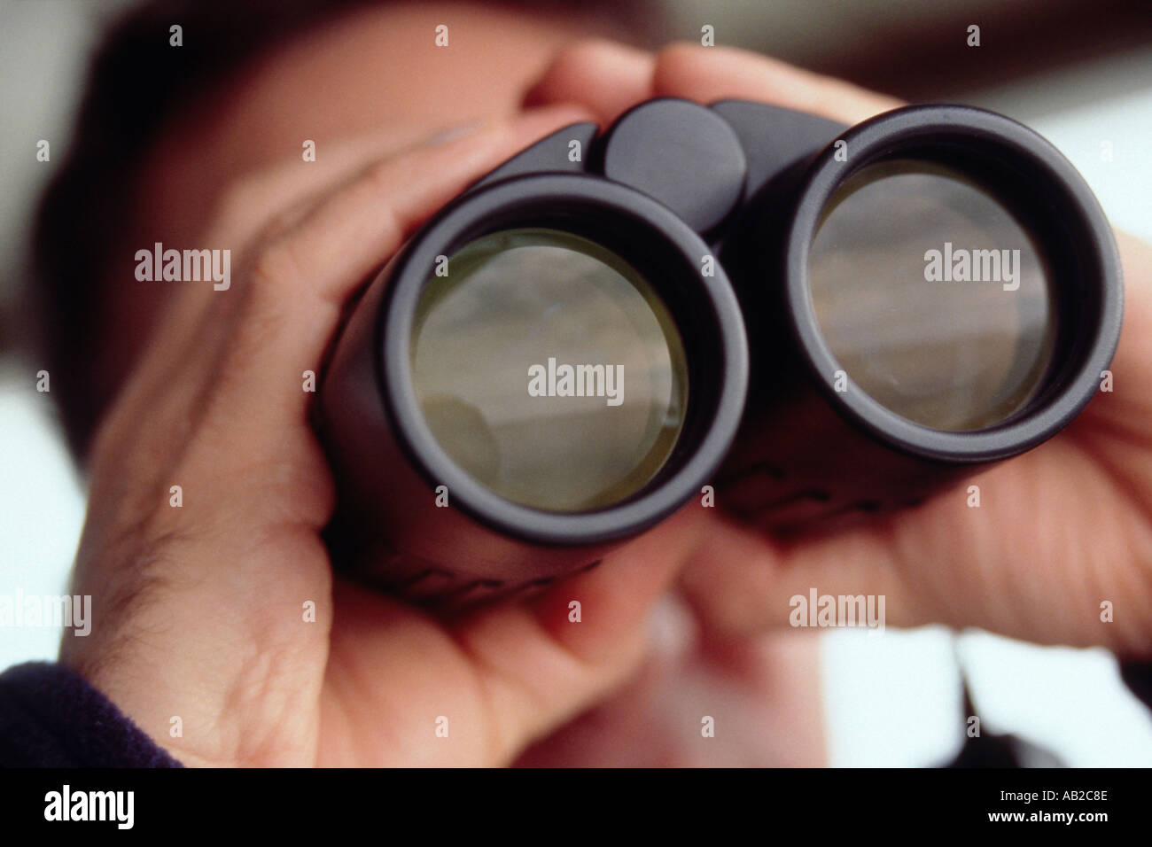 Man binoculars icy hi-res stock photography and images - Alamy