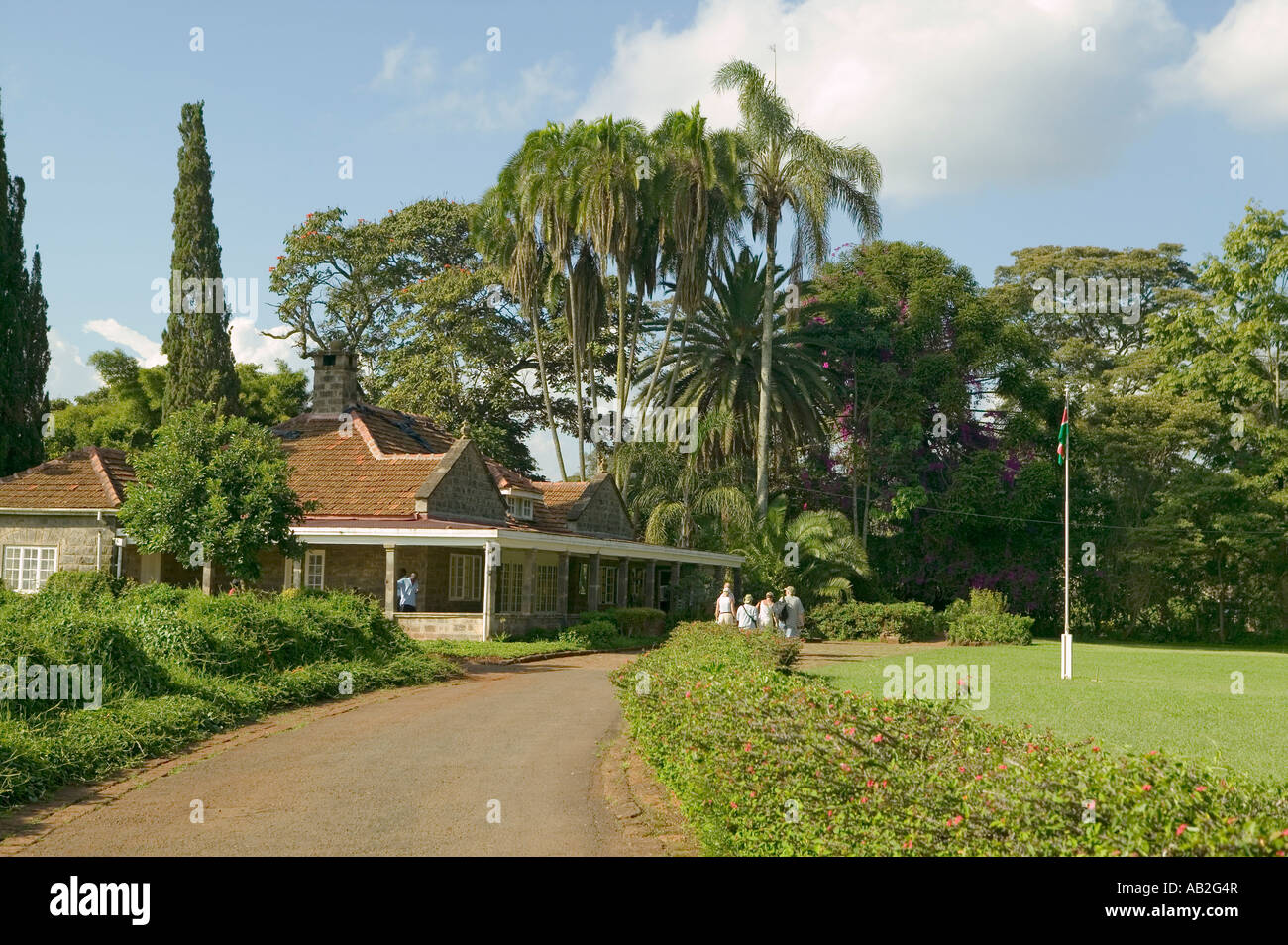 Karen Blixen Museum and Blixen home in Nairobi Kenya Africa Stock Photo