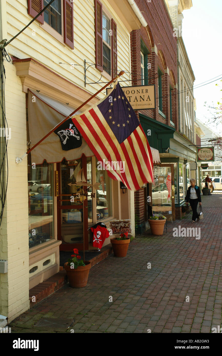 Chestertown maryland downtown hires stock photography and images Alamy