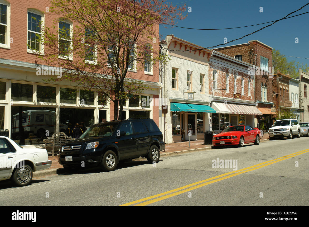 Chestertown maryland downtown hires stock photography and images Alamy