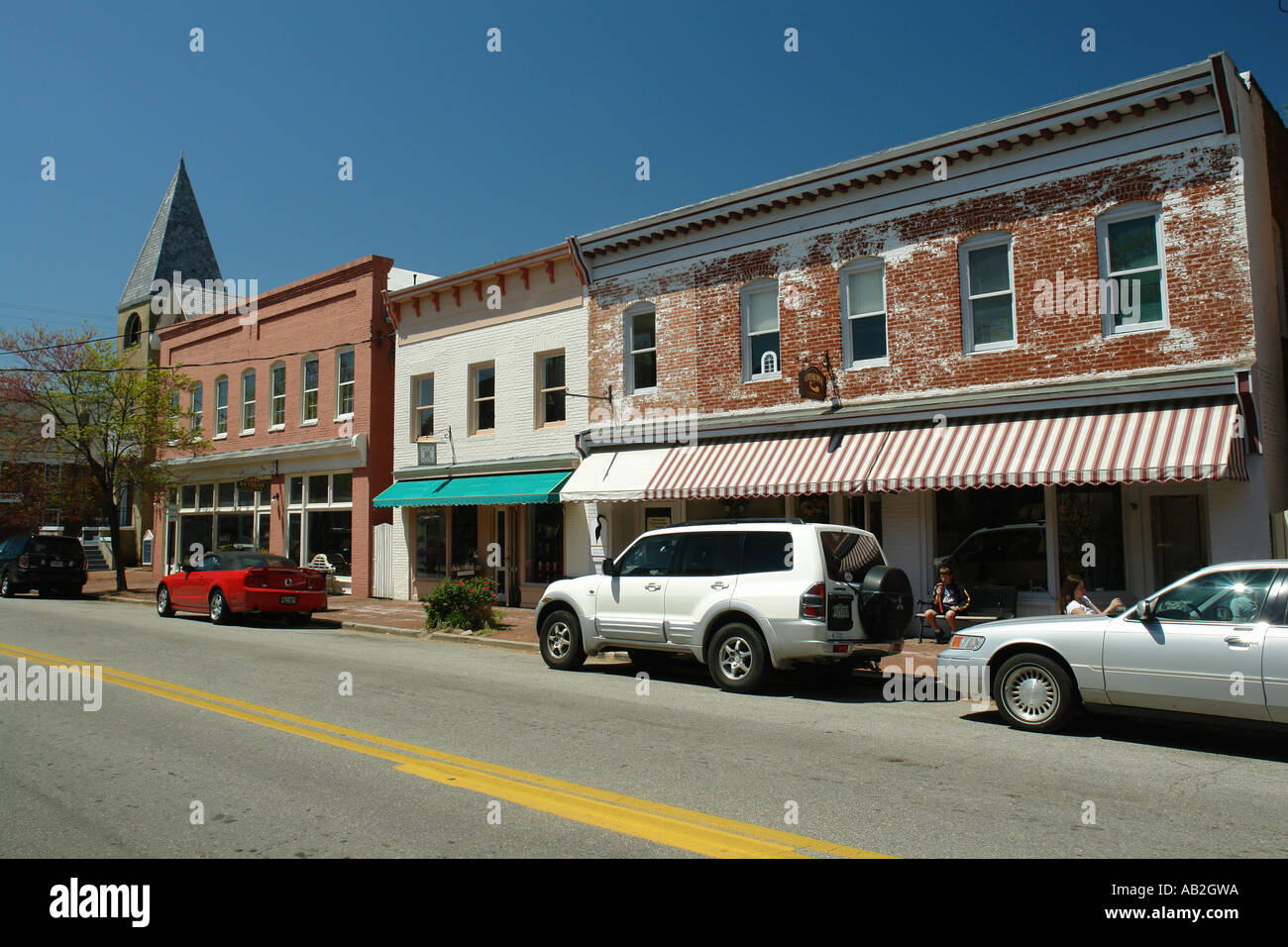 Chestertown maryland downtown hires stock photography and images Alamy