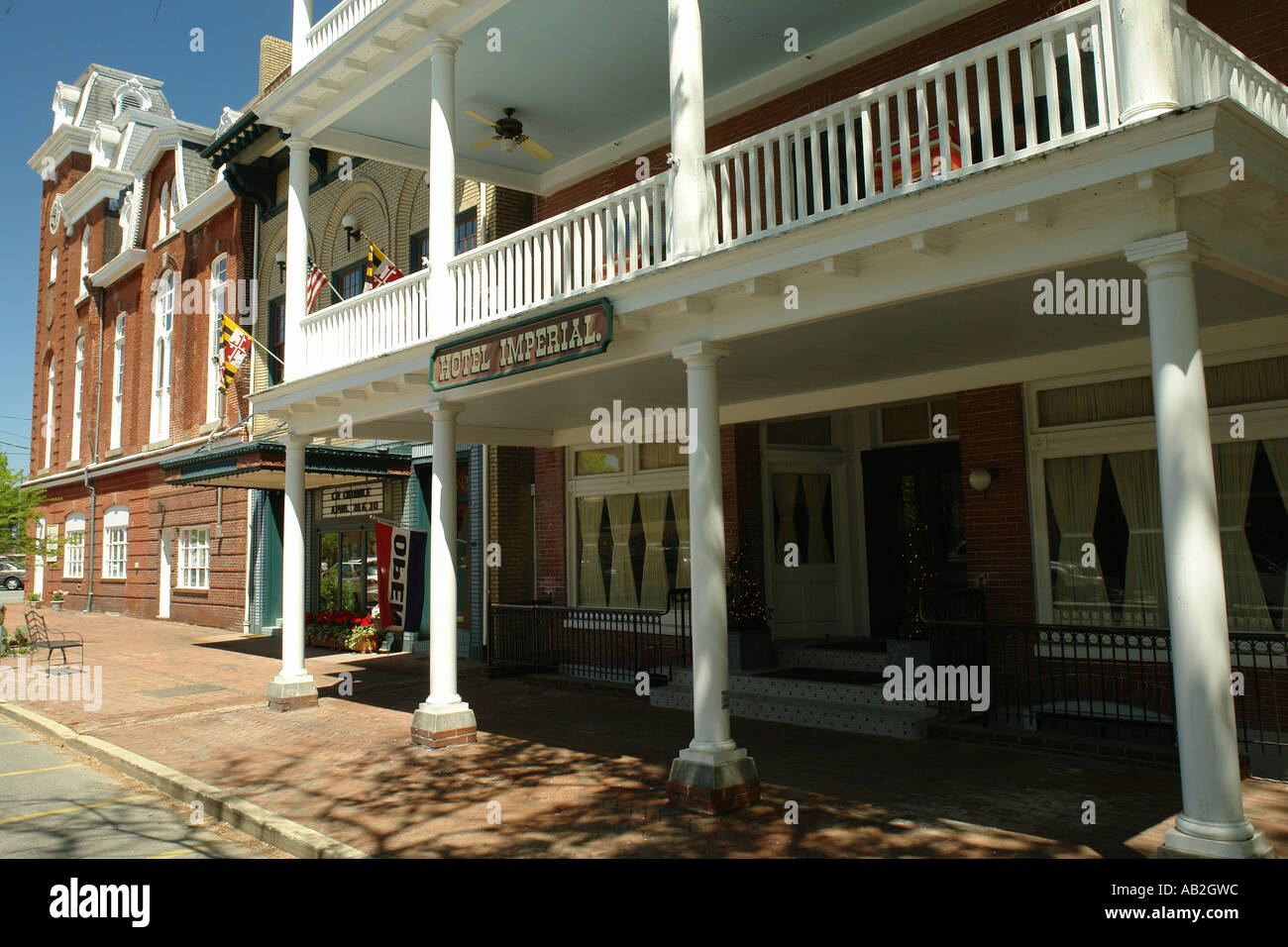 Chestertown maryland downtown hires stock photography and images Alamy