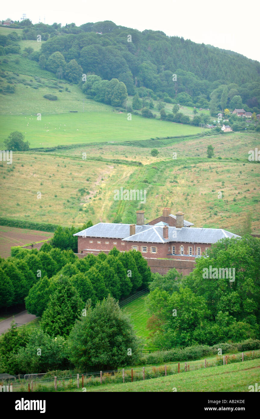 LITTLEDEAN JAIL NOW A MUSEUM TO CRIME AND PUNISHMENT NEAR CINDERFORD FOREST OF DEAN GLOUCESTERSHIRE UK JUNE 2005 Stock Photo