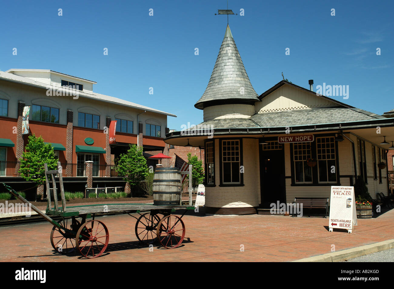 AJD49770, New Hope, PA, Pennsylvania Stock Photo - Alamy