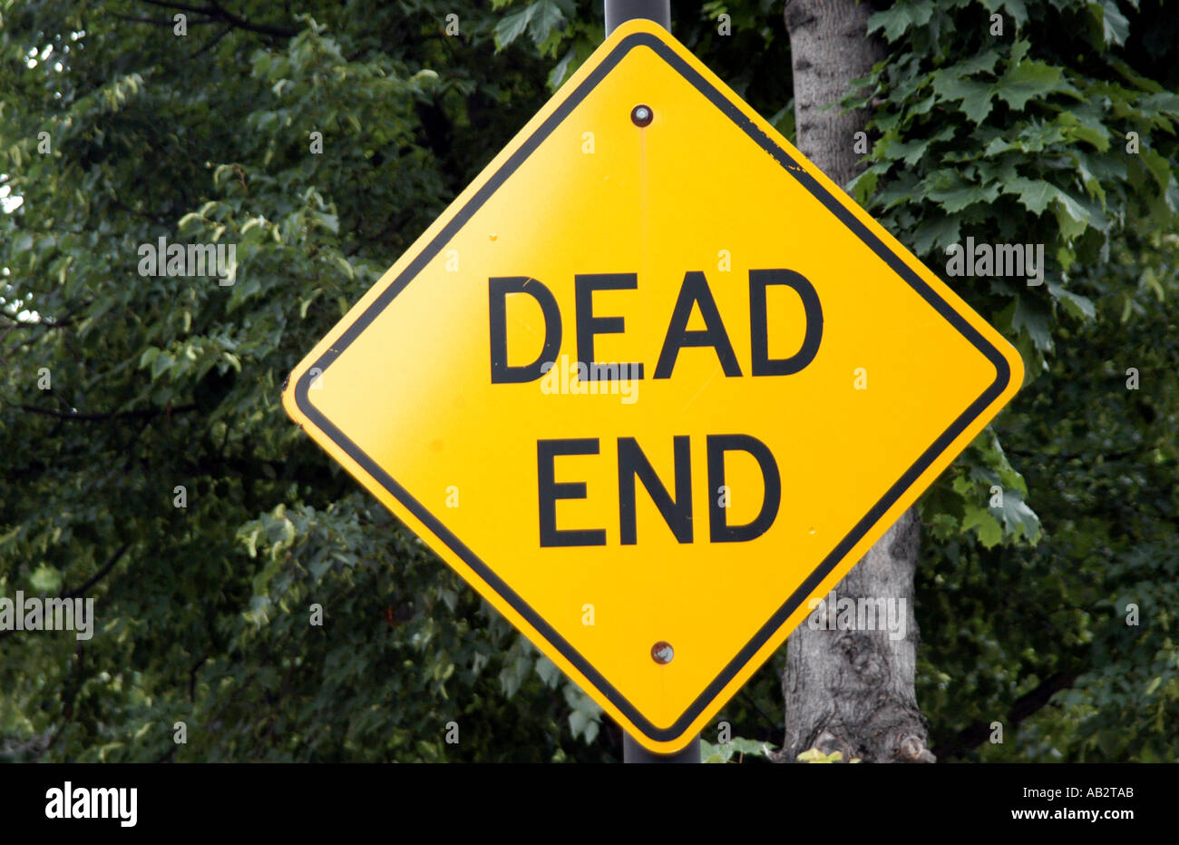 dead end sign Stock Photo - Alamy
