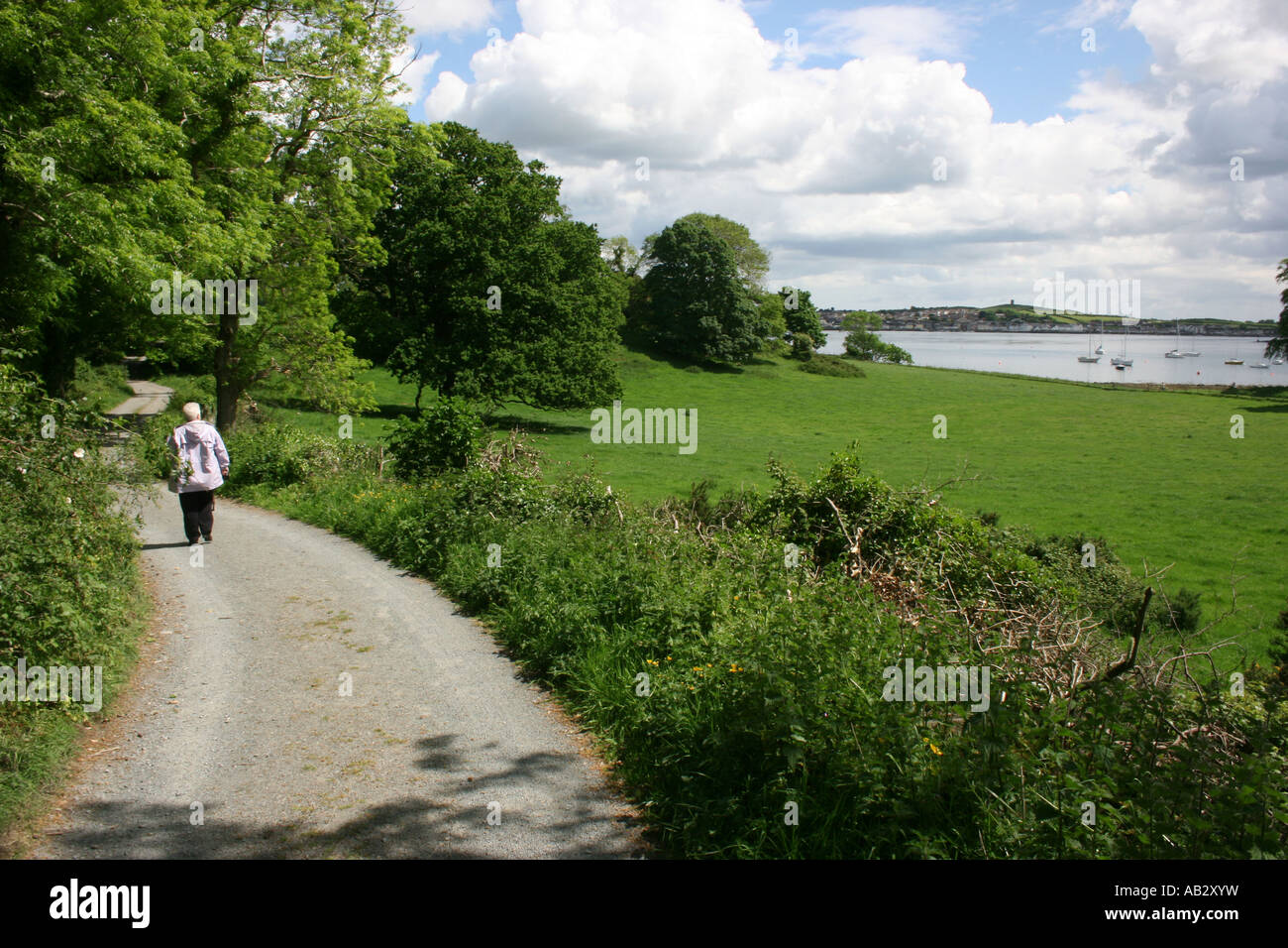 Walking down country lane hi-res stock photography and images - Alamy
