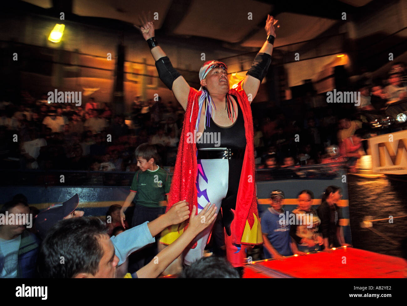 Lucha libre wrestling with it s good vs evil theatrics is both a