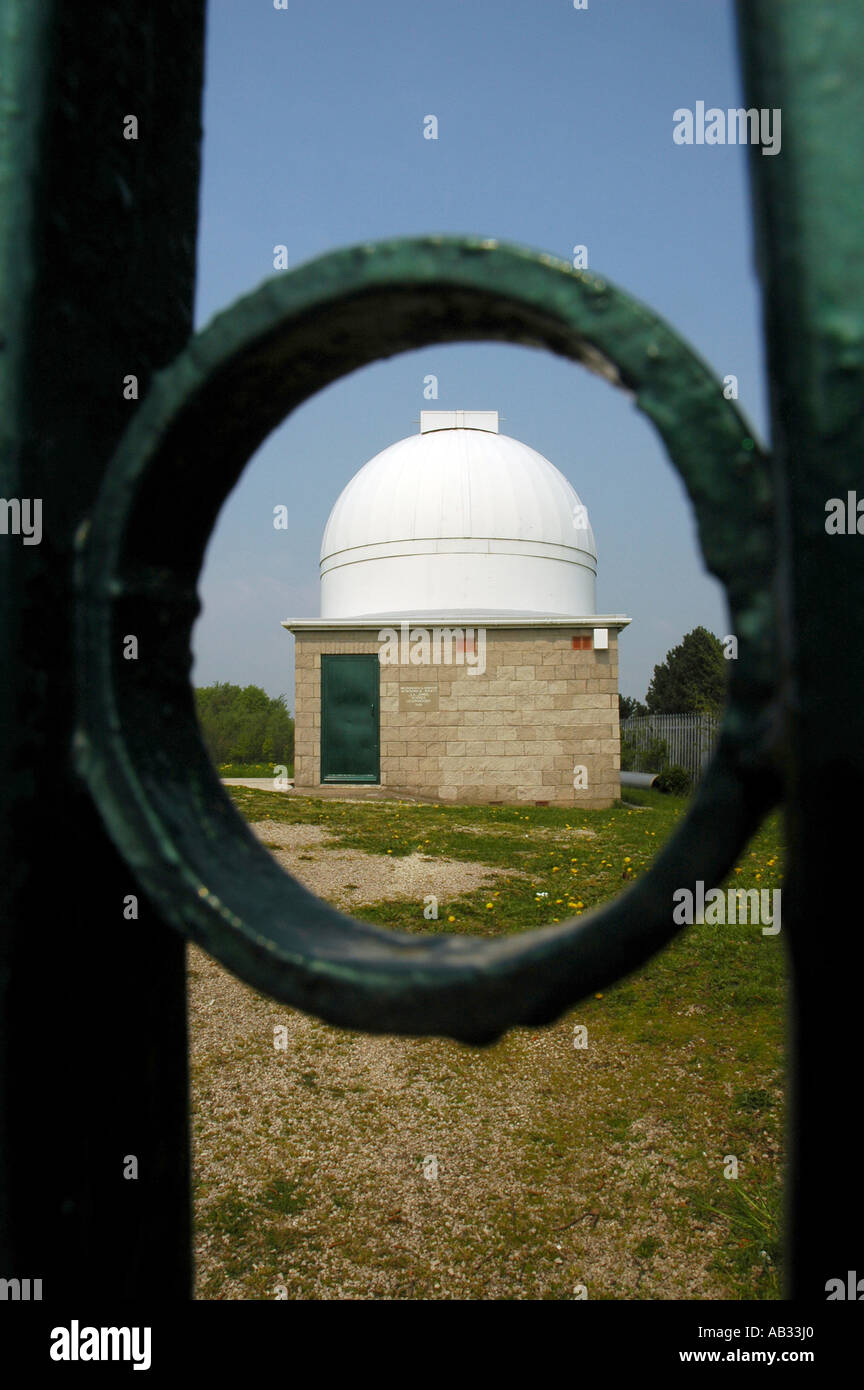 Observatory at Hoober South Yorkshire Stock Photo