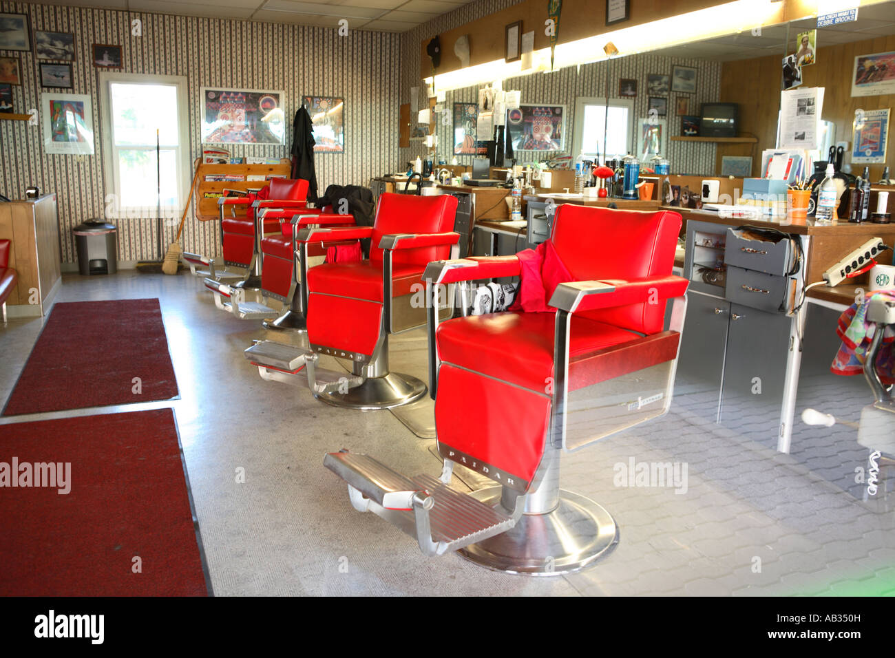 Barber Shop Interior Bend Oregon AB350H 