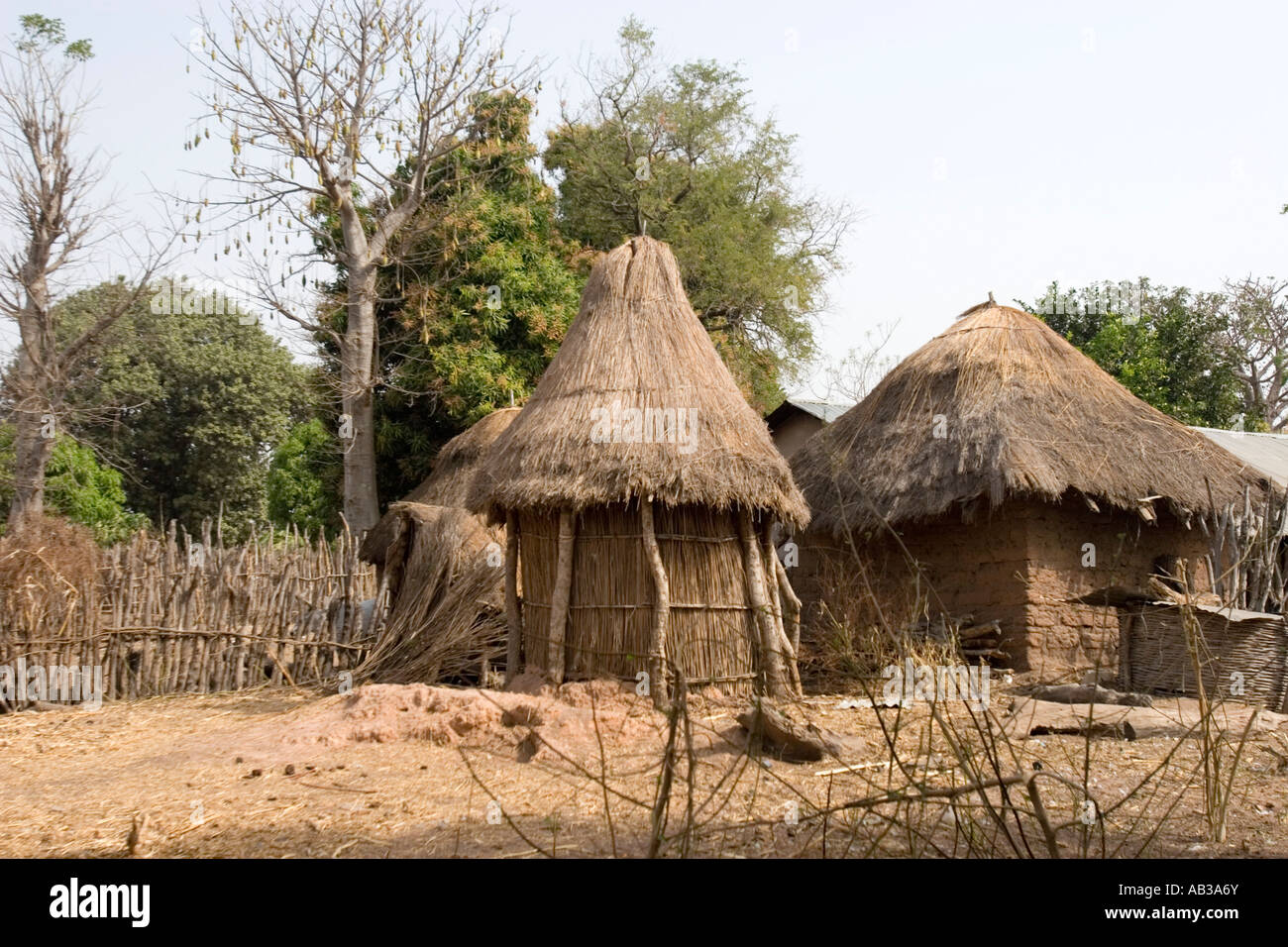 Village compound africa gambia hires stock photography and images Alamy
