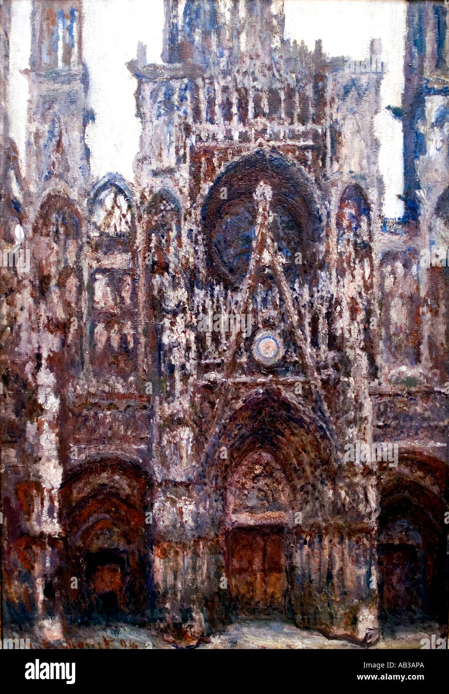 Cathedral Of Rouen 1892 Claude Monet 1840 – 1926 France French Stock ...