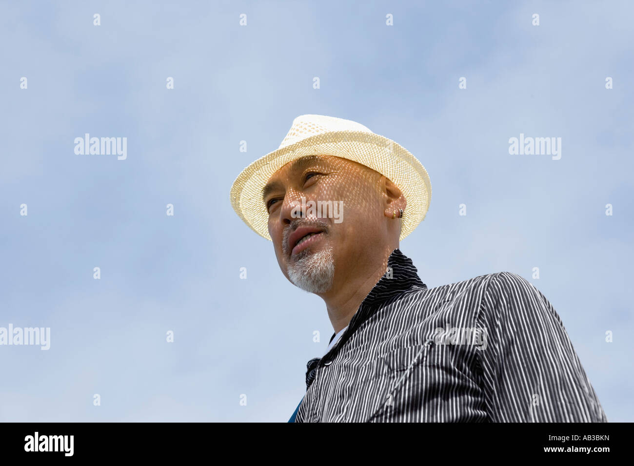Asian man wearing hat hi-res stock photography and images - Alamy
