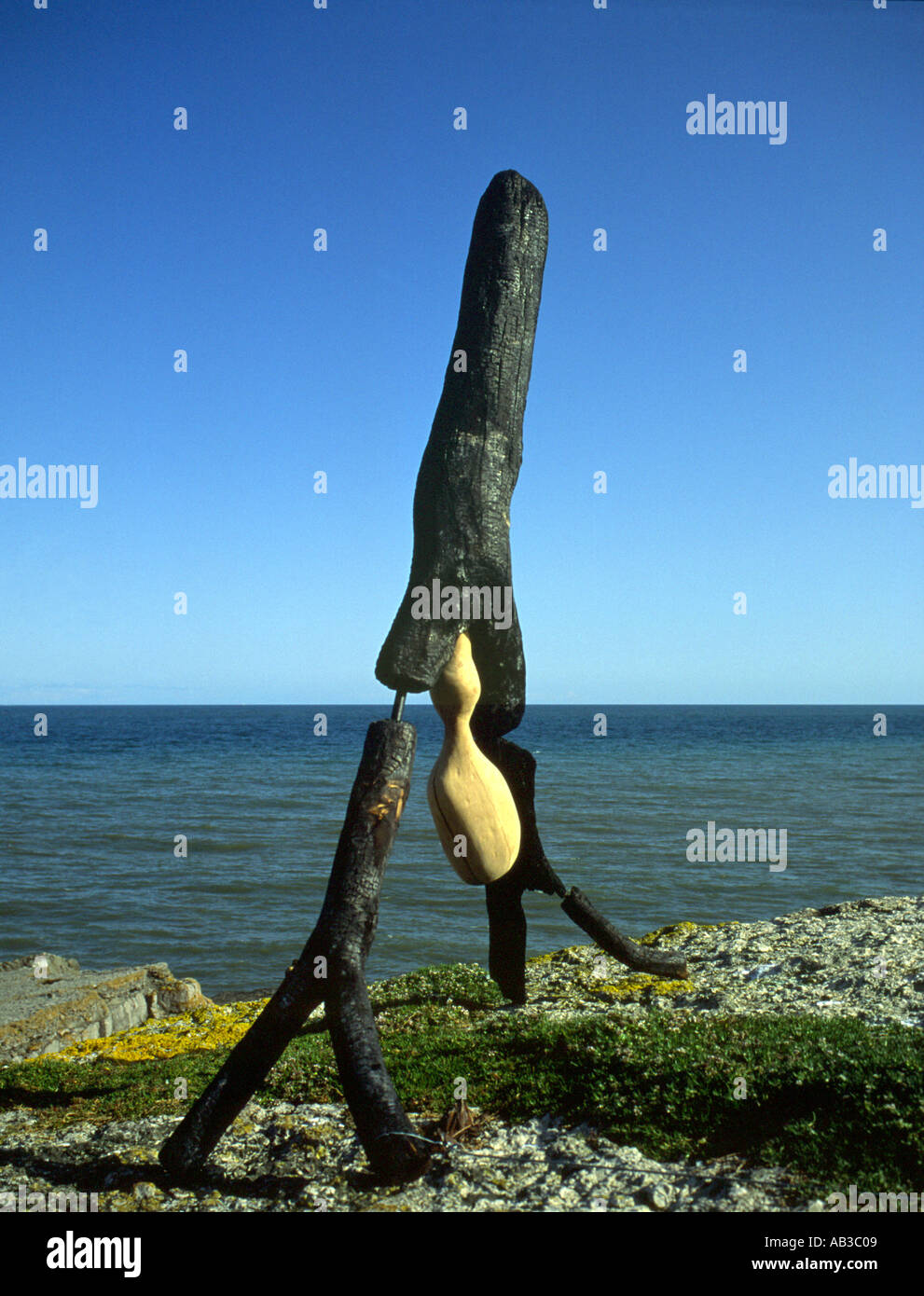 Fertility Symbol Anglesey Wales UK Stock Photo