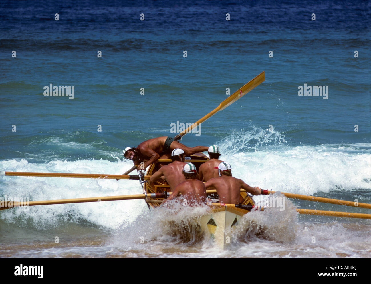 Australian Surf Life Saving Championships Manly Beach Sydney Australia Stock Photo