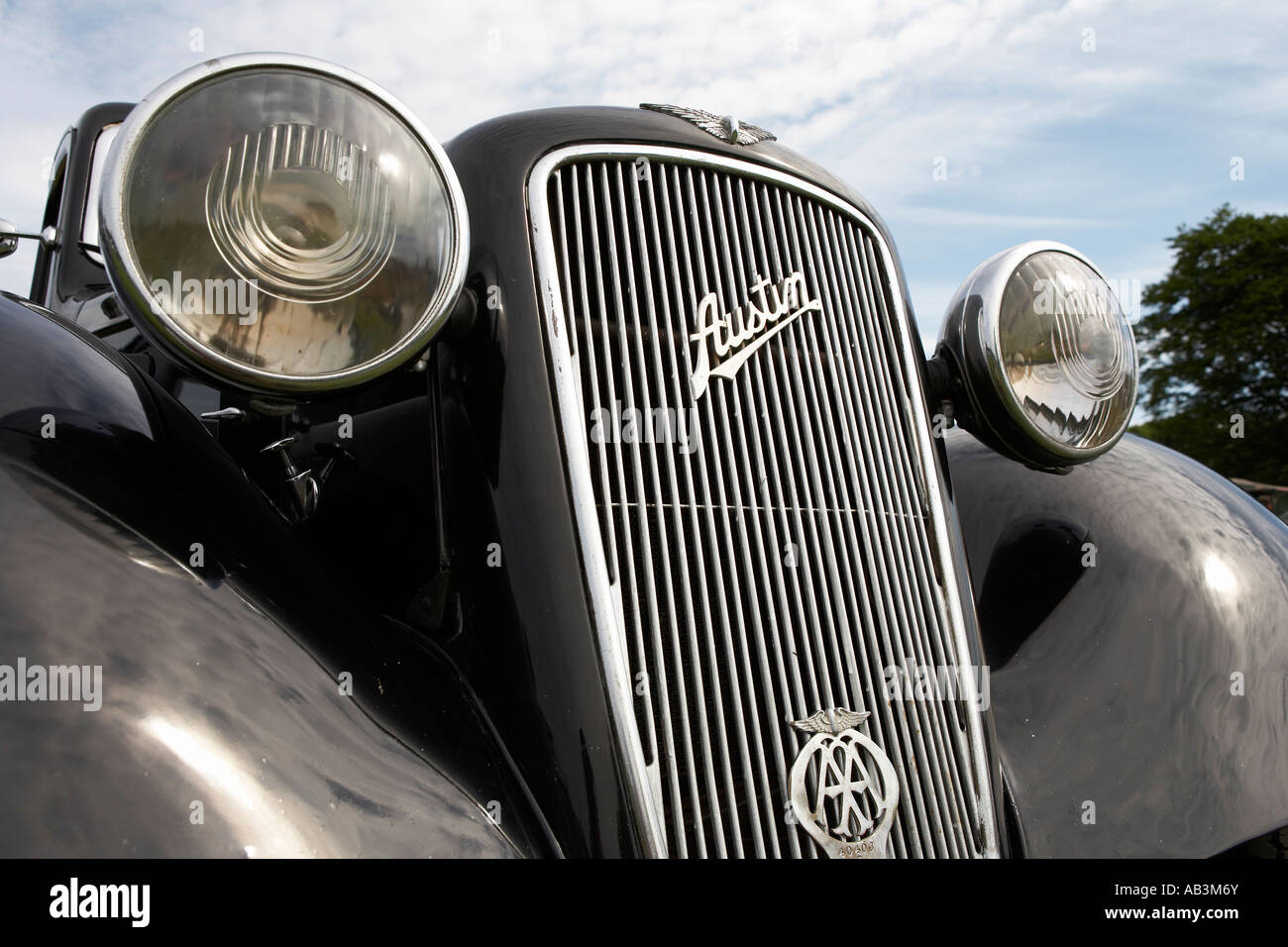 austin classic car show tatton park cheshire england uk Stock Photo