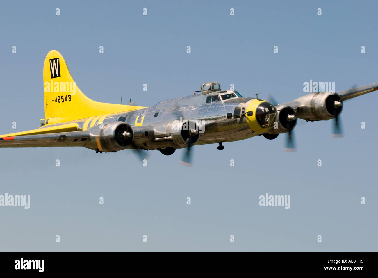 B-17 Flyby Stock Photo