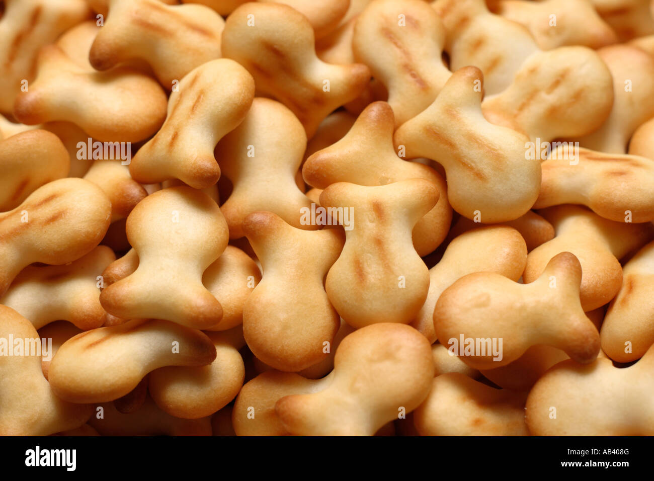 fish shaped biscuits Stock Photo Alamy