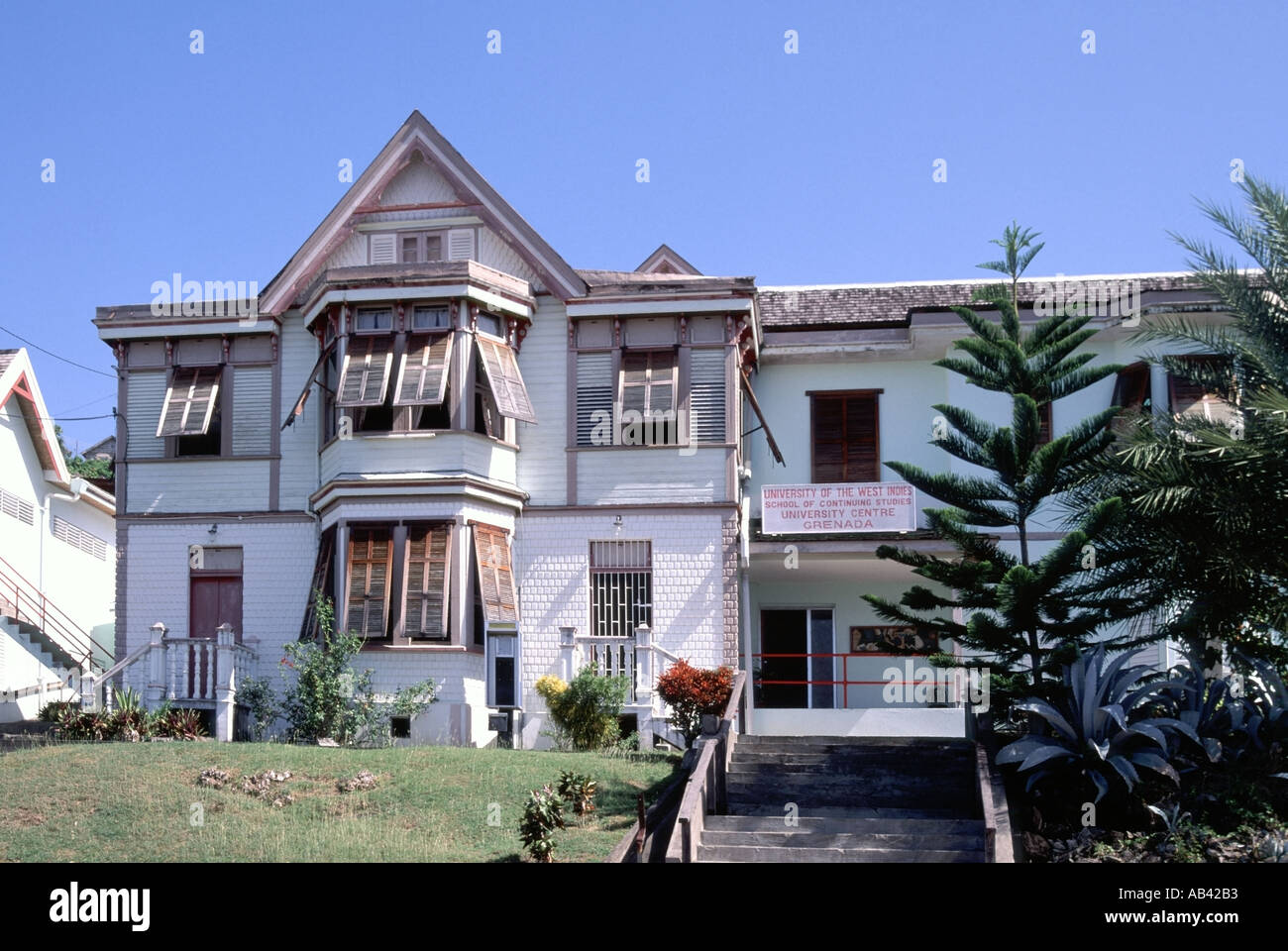 St Grenada University of the West Indies School of Continuing Studies Stock Photo Alamy