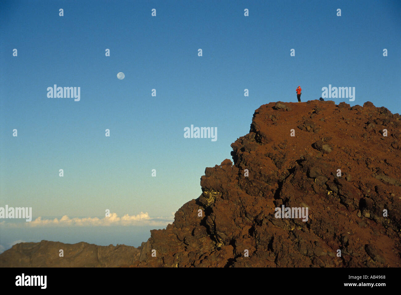 Piton de Neige 3000 m high volcano Reunion Island Mascarene Islands
