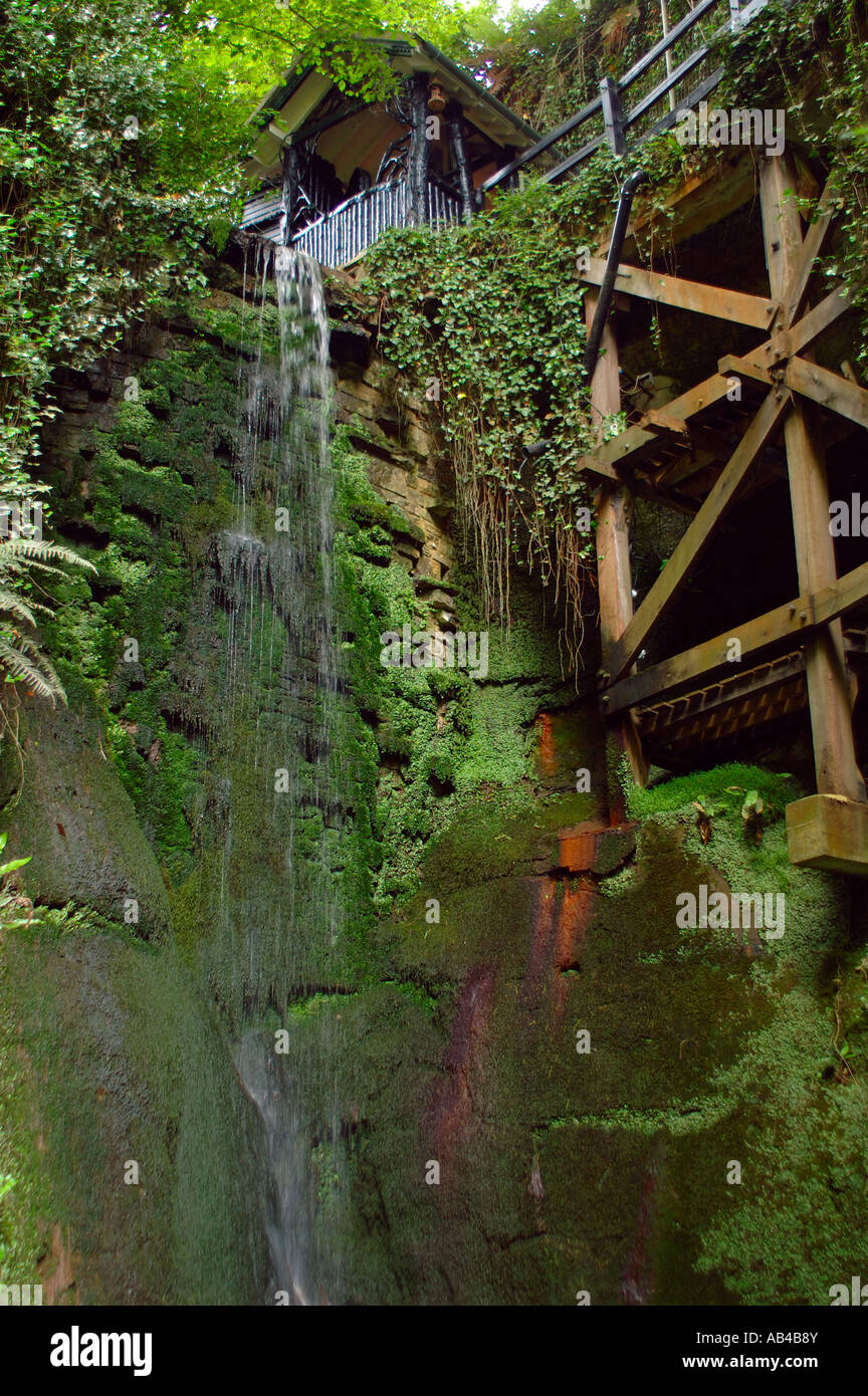 Shanklin Chine, Shanklin, Isle of Wight, England, UK, GB. Stock Photo