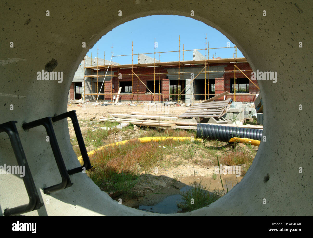 New homes being built Stock Photo Alamy