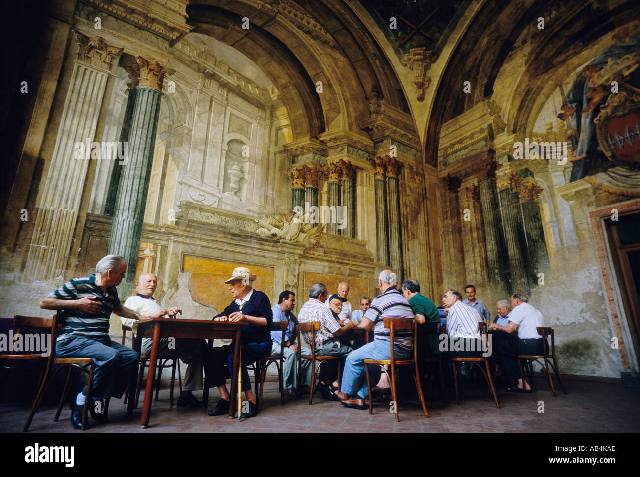 Societa operaia di mutuo soccorso di sorrento hires stock photography
