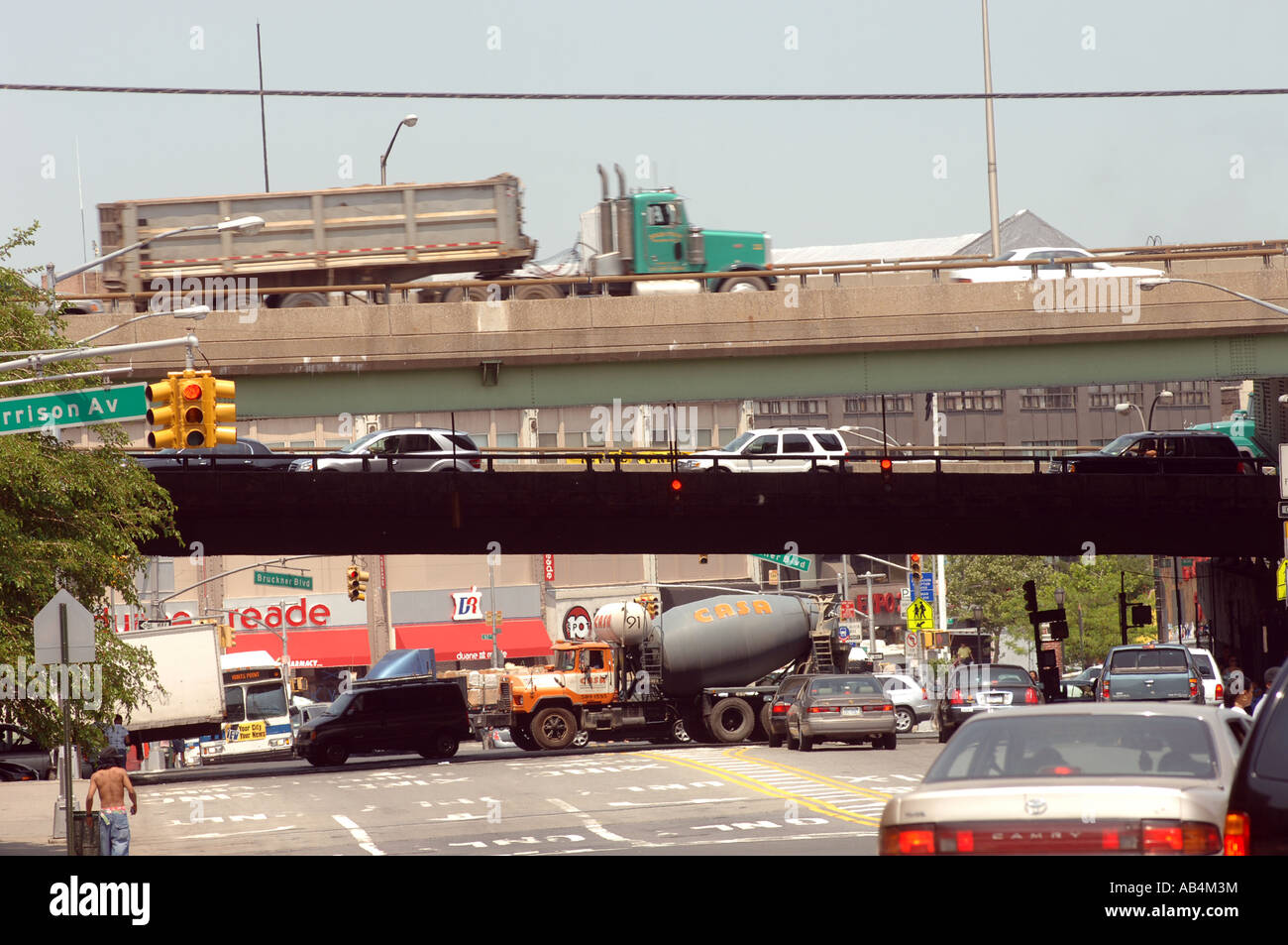Traffic jam air pollution new york hires stock photography and images