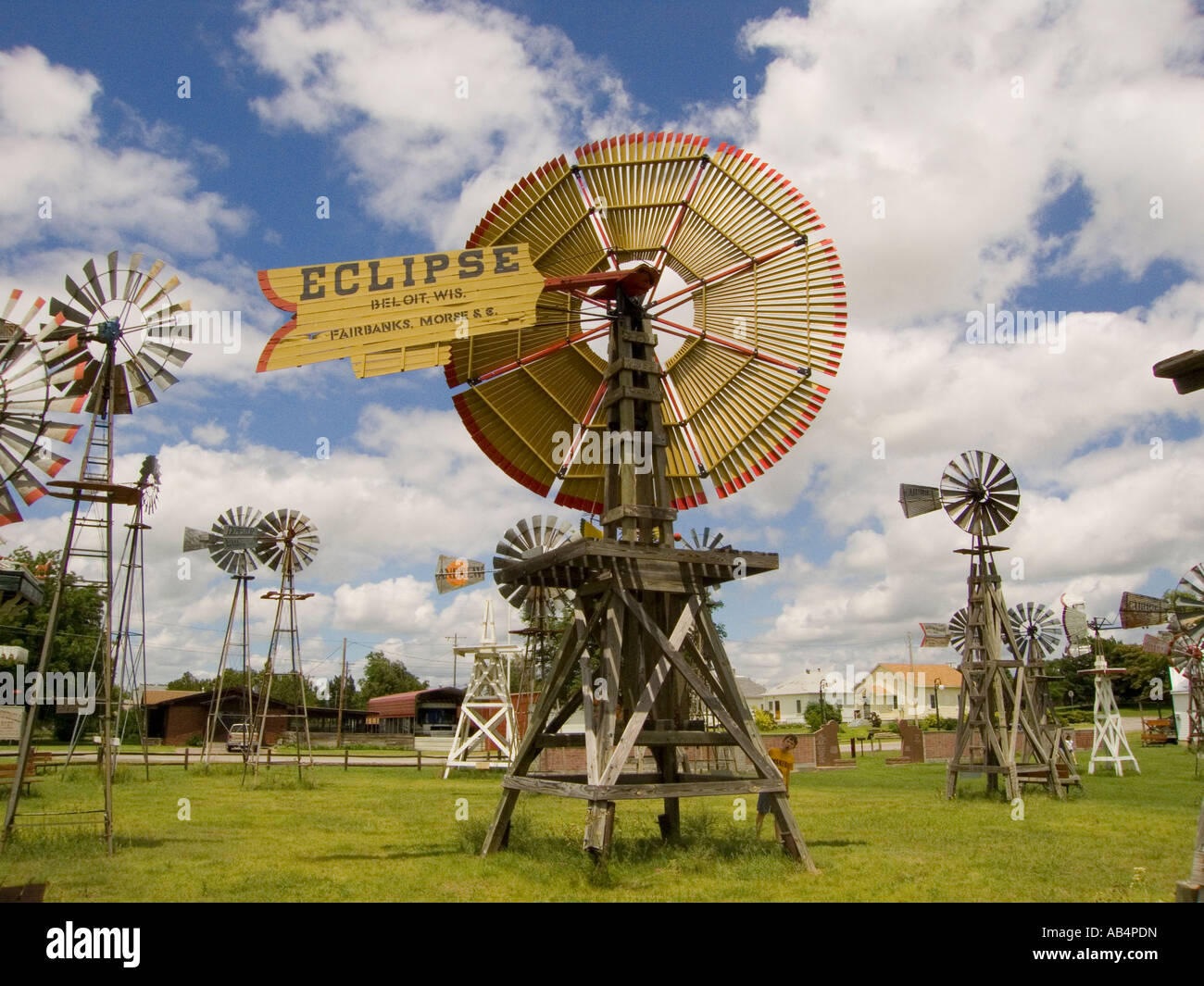 Shattuck Windmill Museum Shattuck Oklahoma USA Stock Photo Alamy