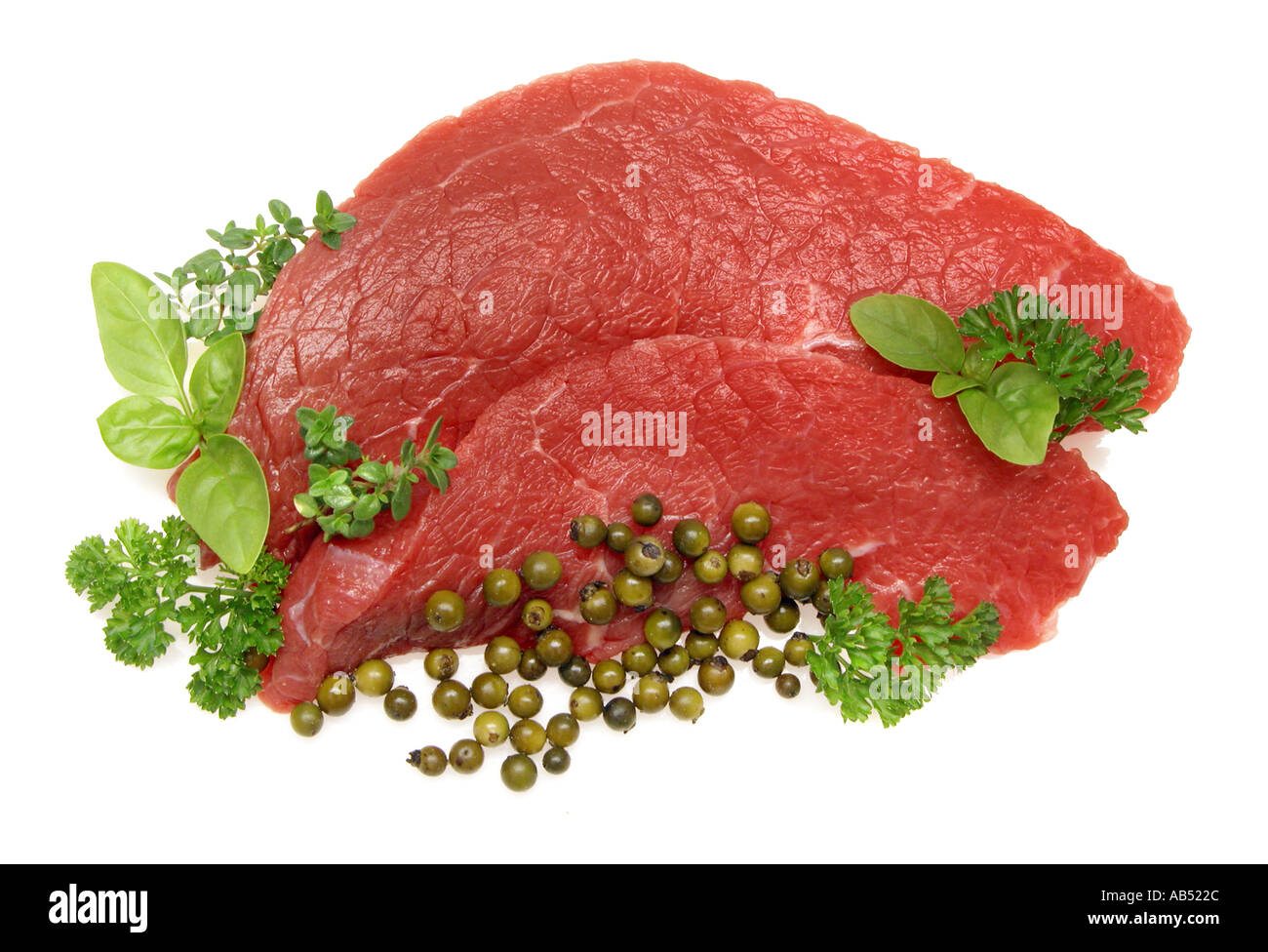 fillet meat steak Raw red meat organic savoury cow ox beaf Stock Photo