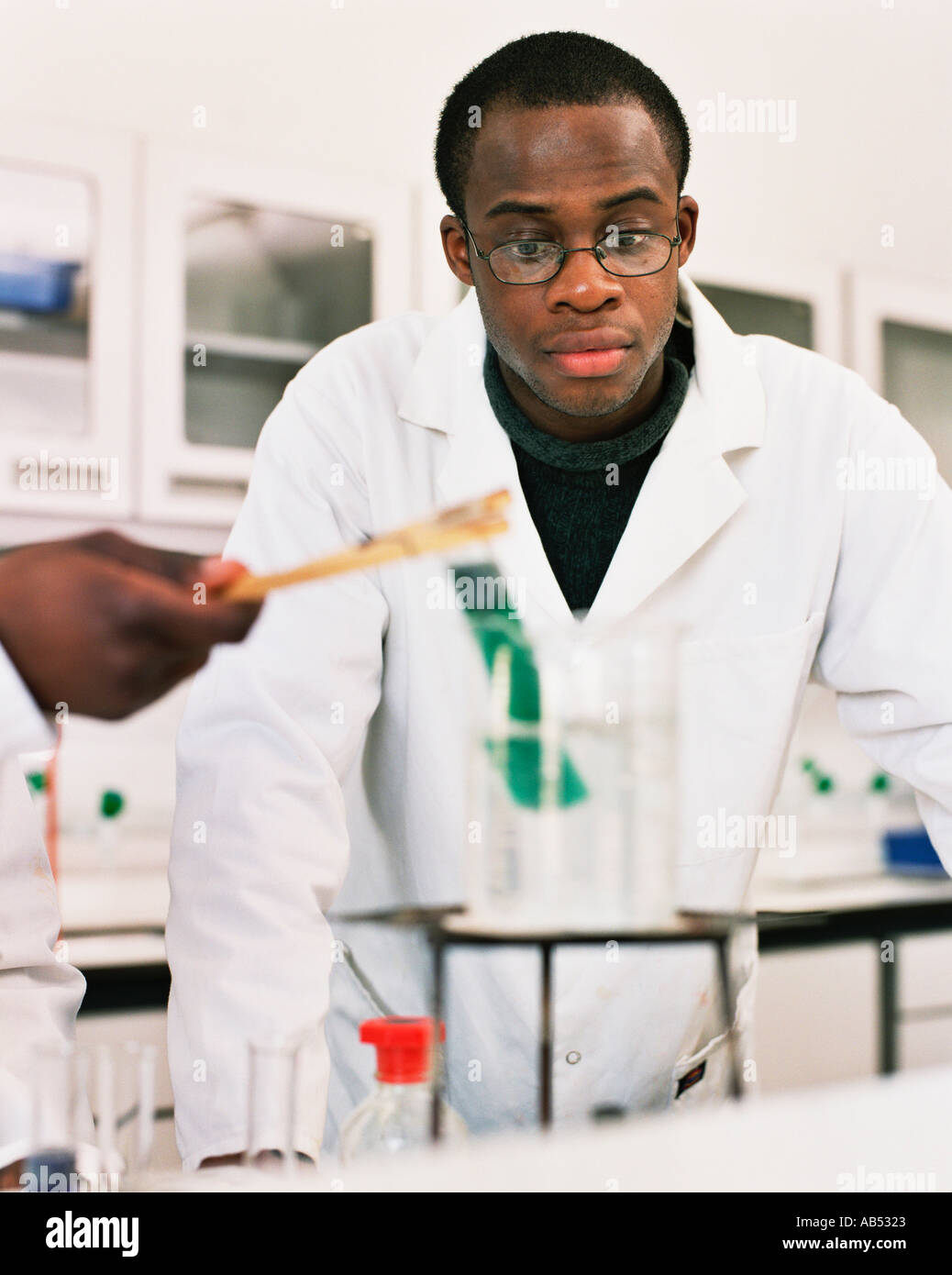expert analist working at a chemical laboratory Stock Photo Alamy