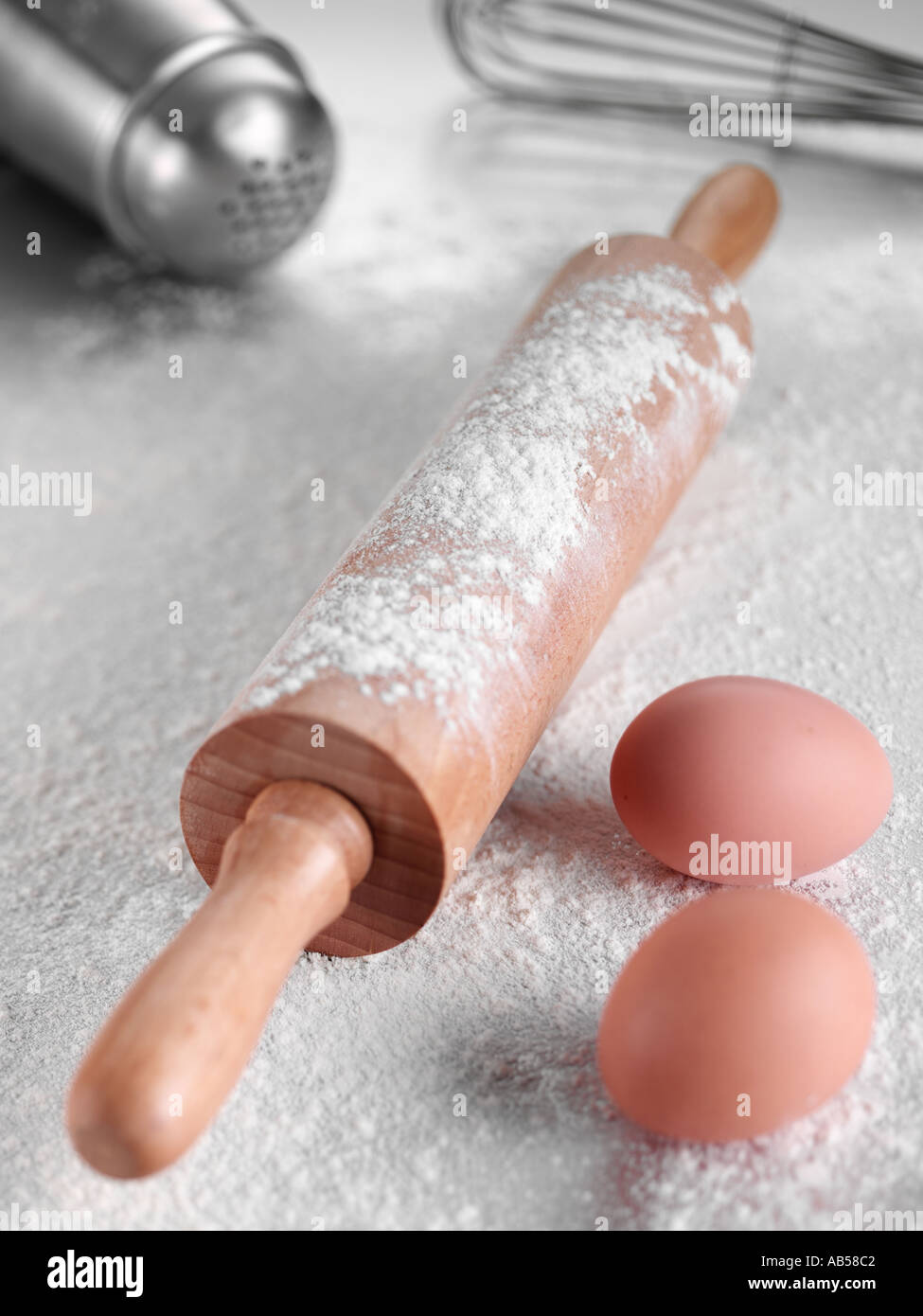 ROLLING PIN Stock Photo