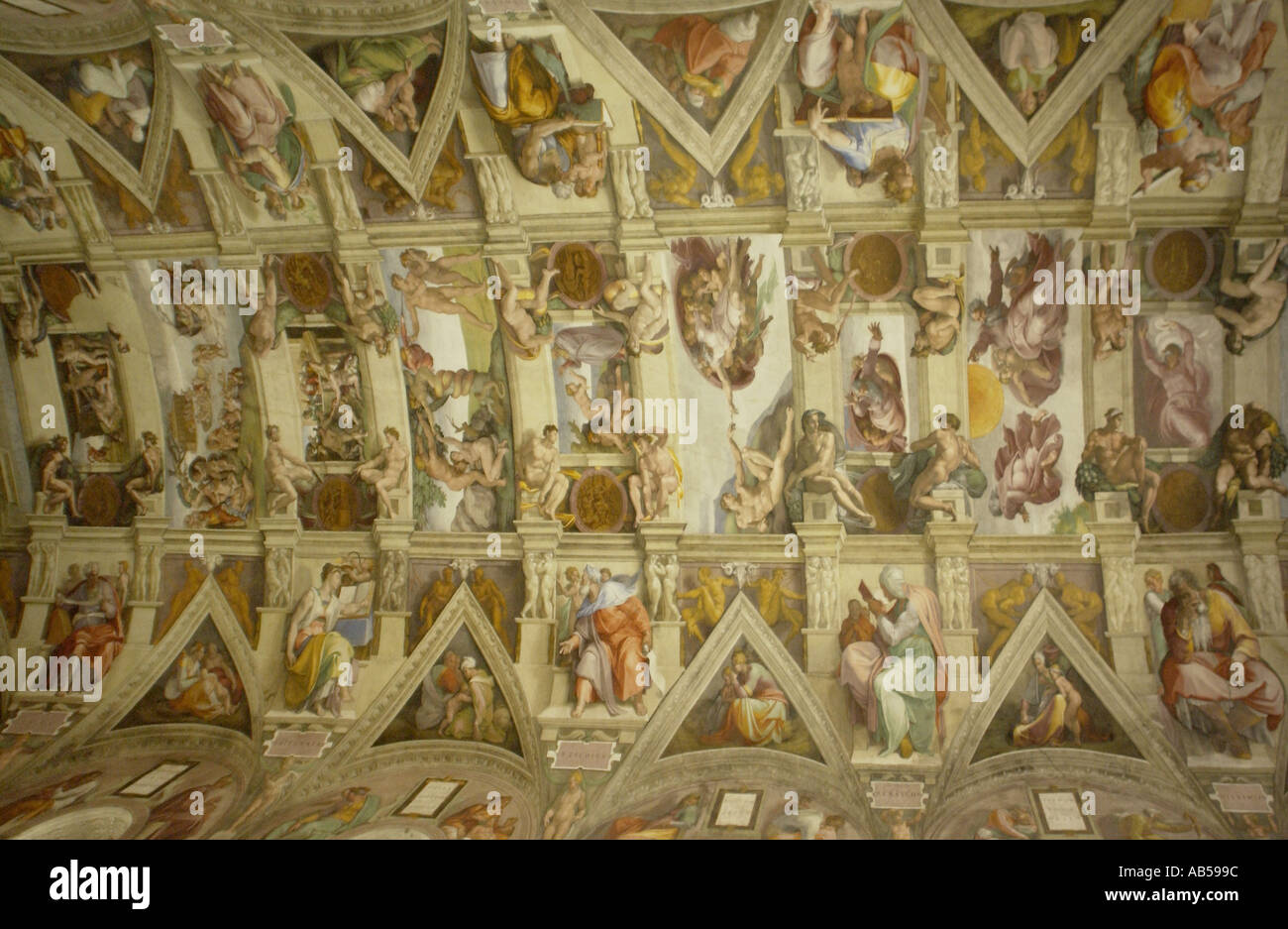 Restoration of the sistine chapel hi-res stock photography and images
