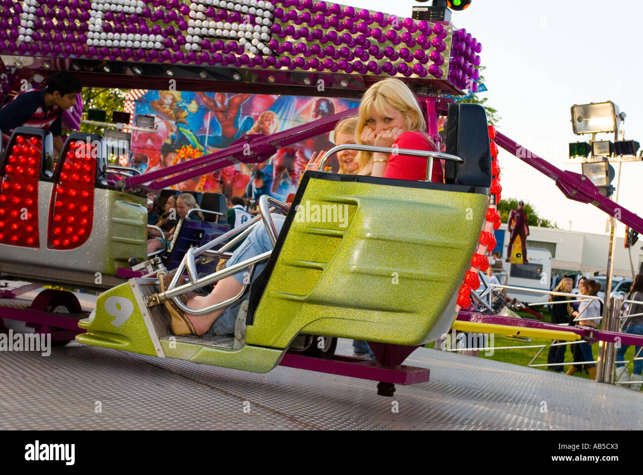 Twister Fairground Ride Hi-res Stock Photography And Images - Alamy