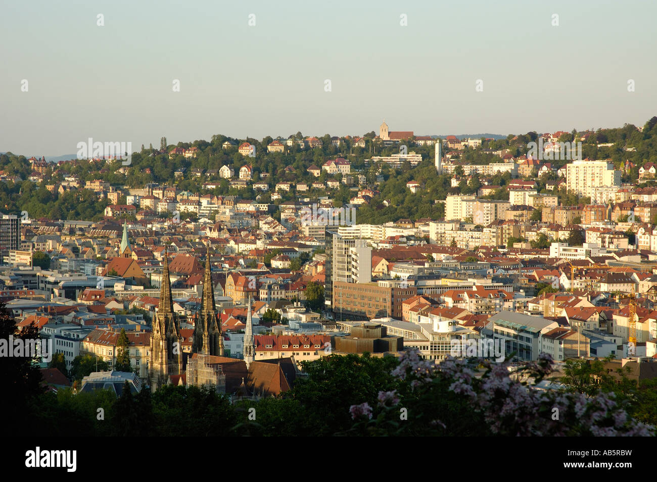 Stuttgart panoramic view hi-res stock photography and images - Alamy