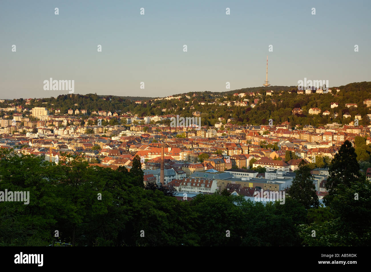 Stuttgart panoramic view hi-res stock photography and images - Alamy