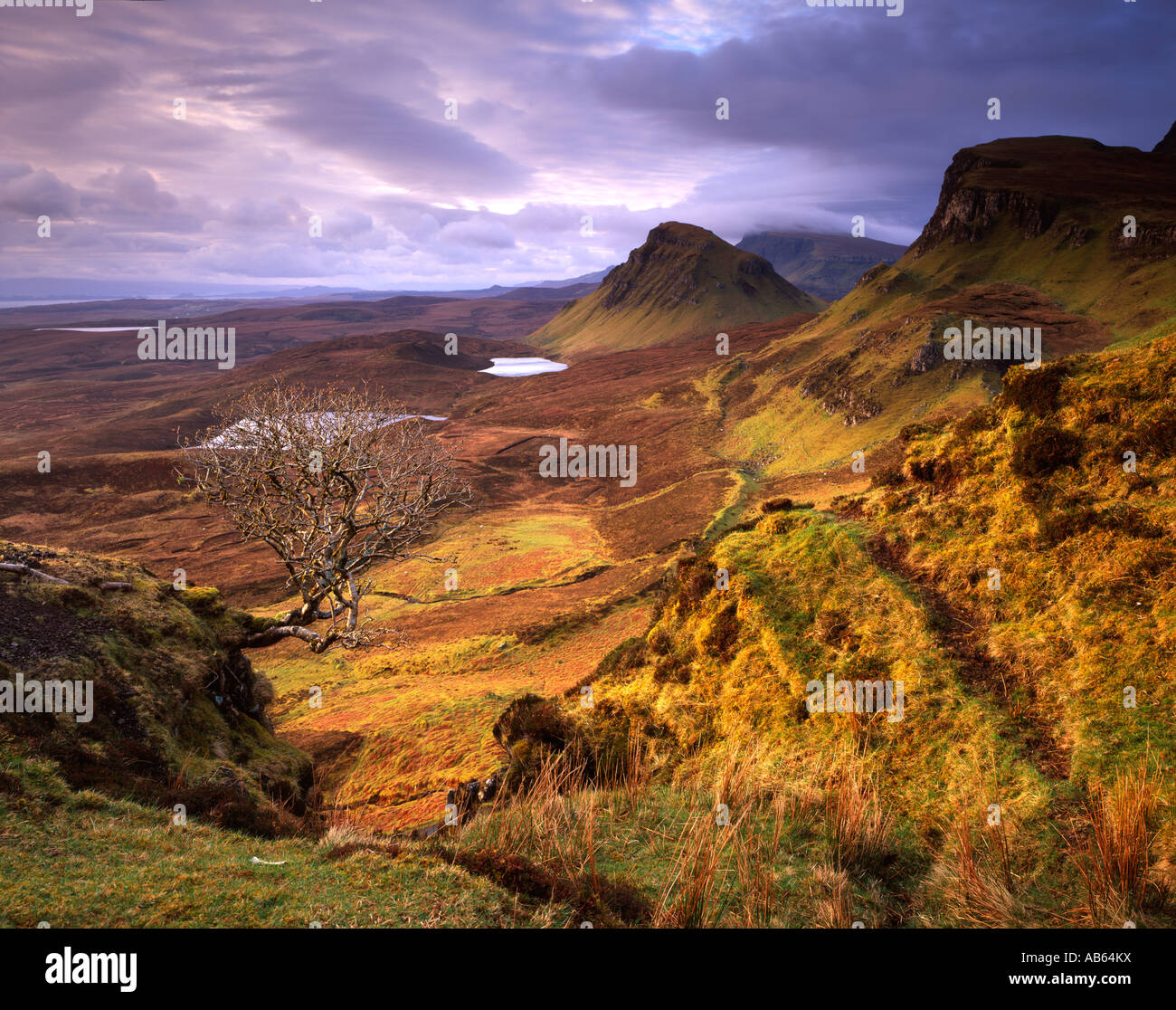 Trotternish ridge sunset hi-res stock photography and images - Alamy