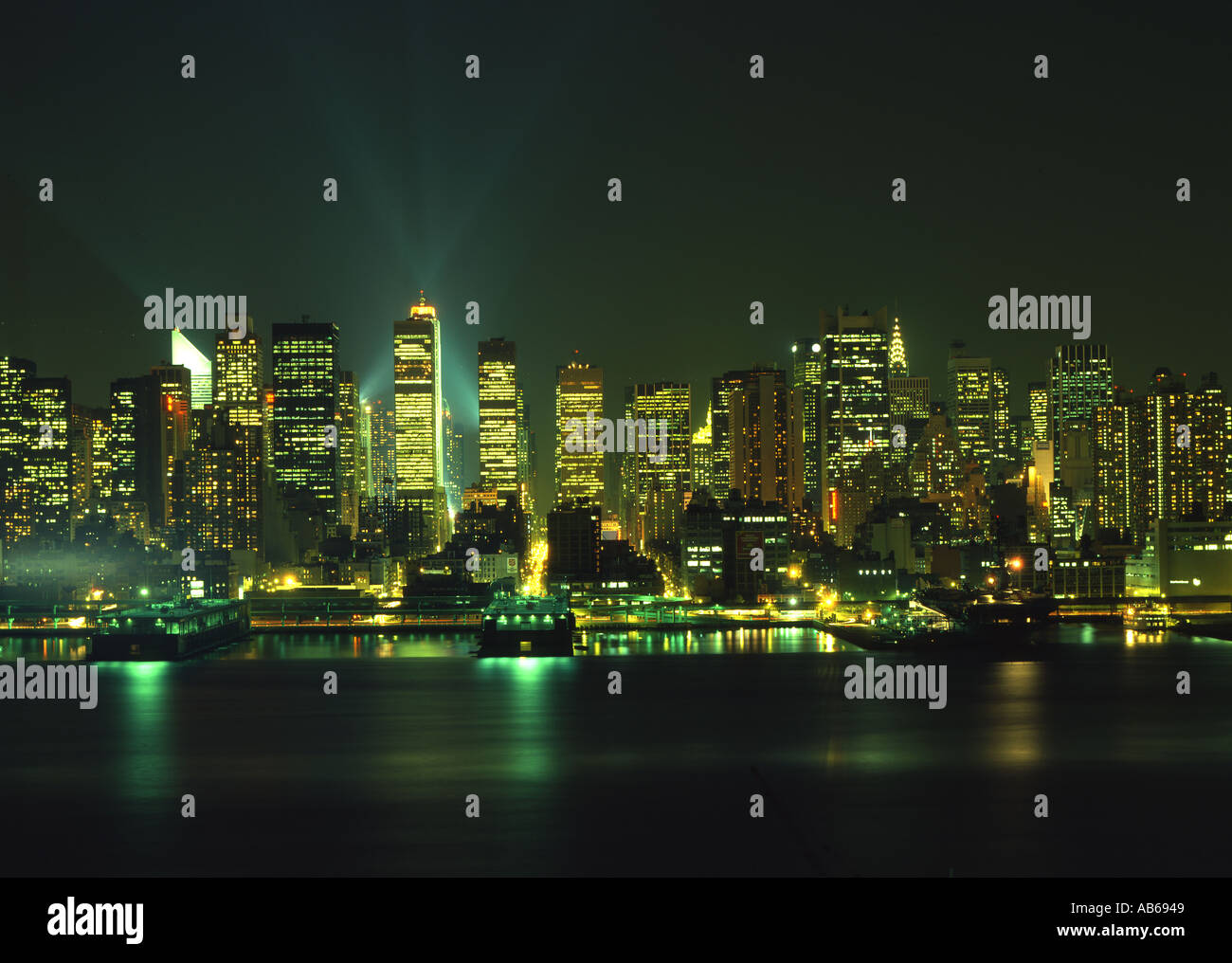 New York City USA skyline Stock Photo - Alamy