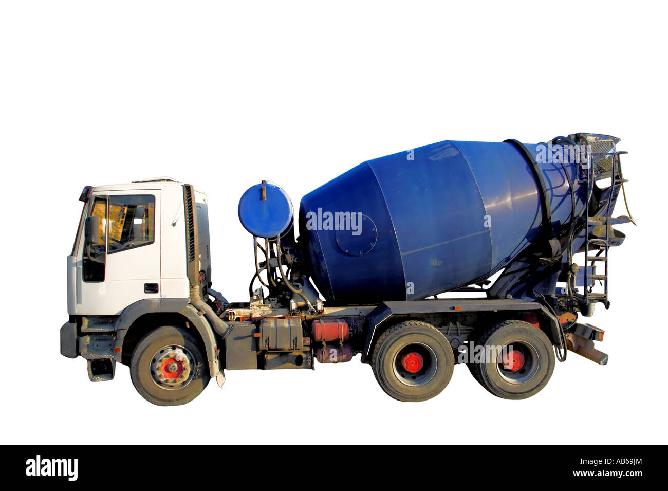 Concrete mixer lorry hires stock photography and images Alamy