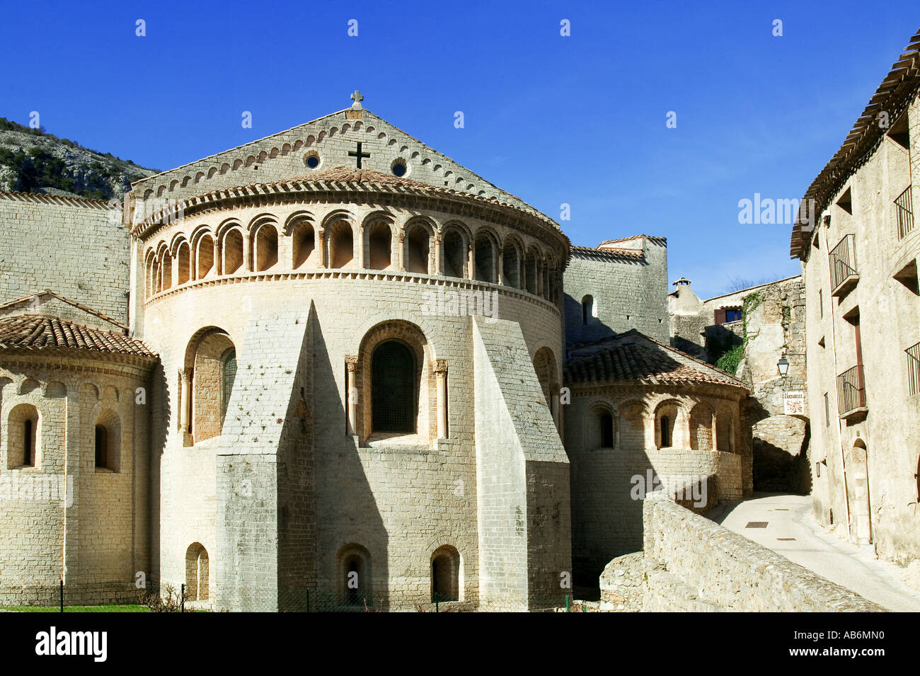 Gellone abbey SaintGuilhem le Desert Herault Languedoc