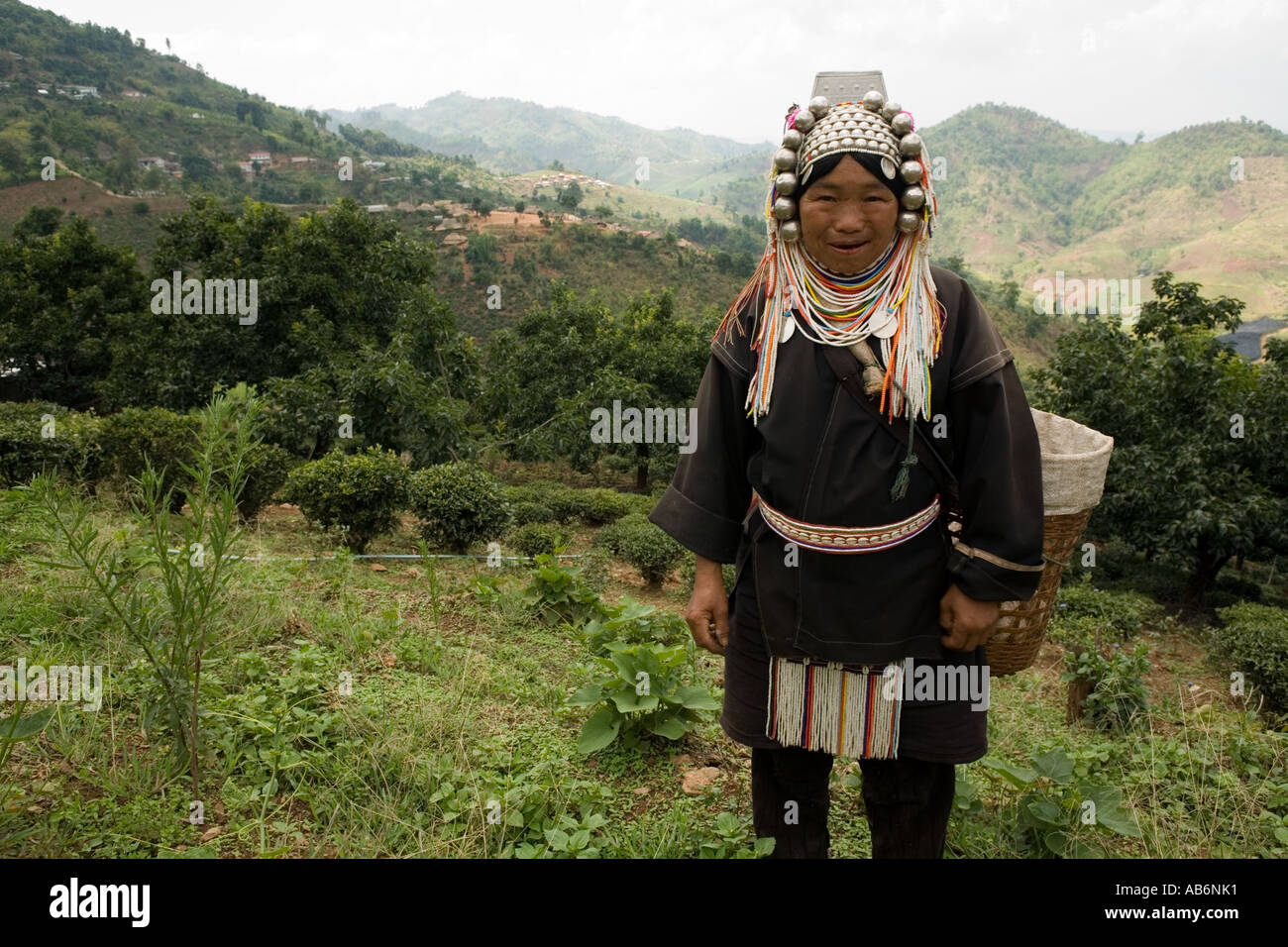Ahka akha hill tribe hi-res stock photography and images - Alamy