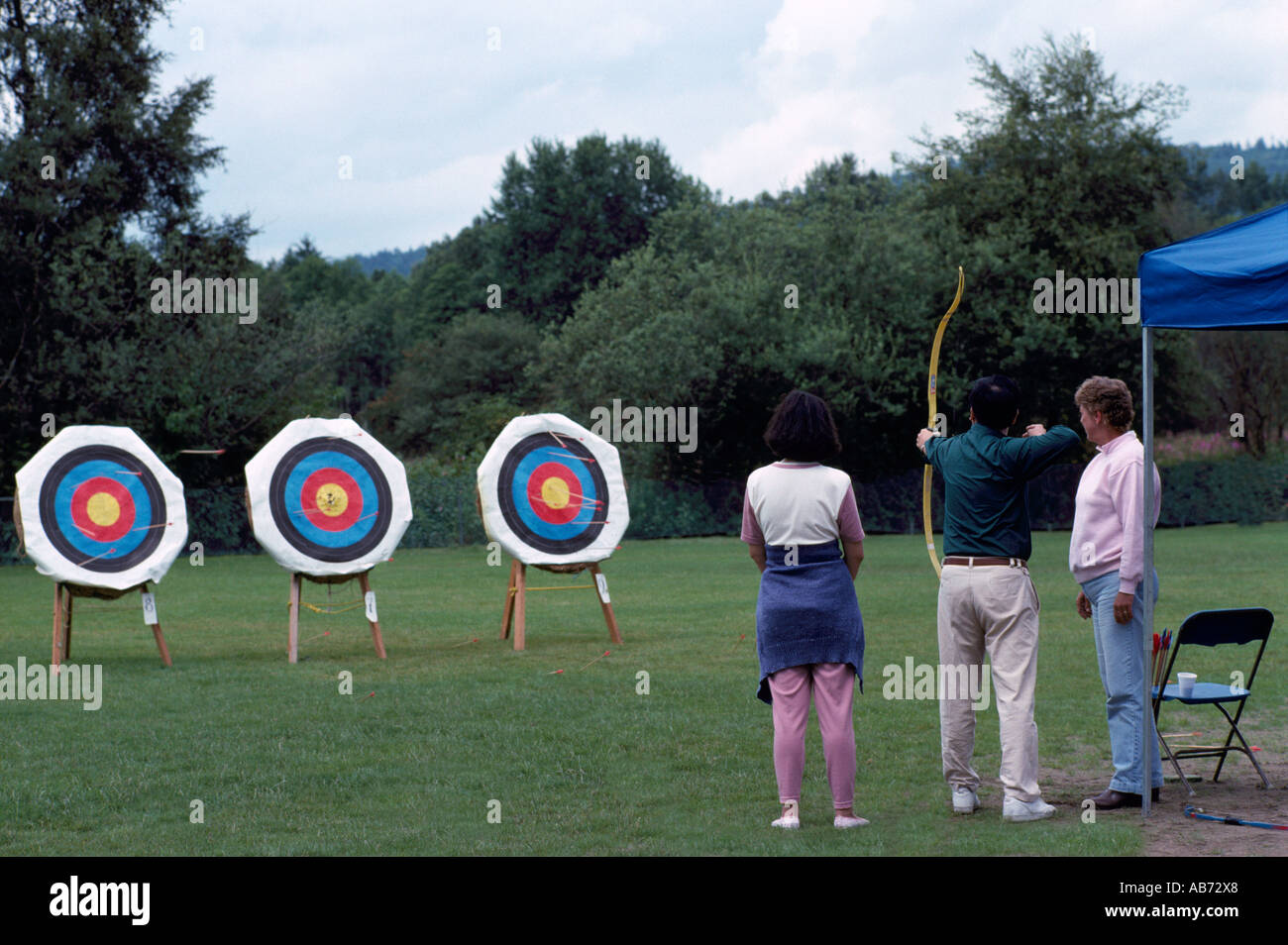 Bow and Arrow Archery at the Burnaby Lake Sports Complex in the City of Burnaby in British