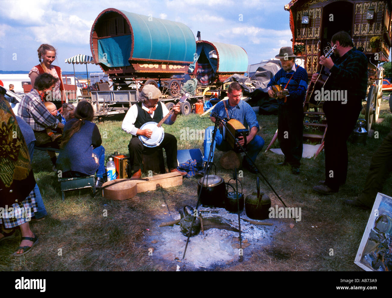 appleby horse fair gypsy gypsies nomad nomadic GB10047 ethnic