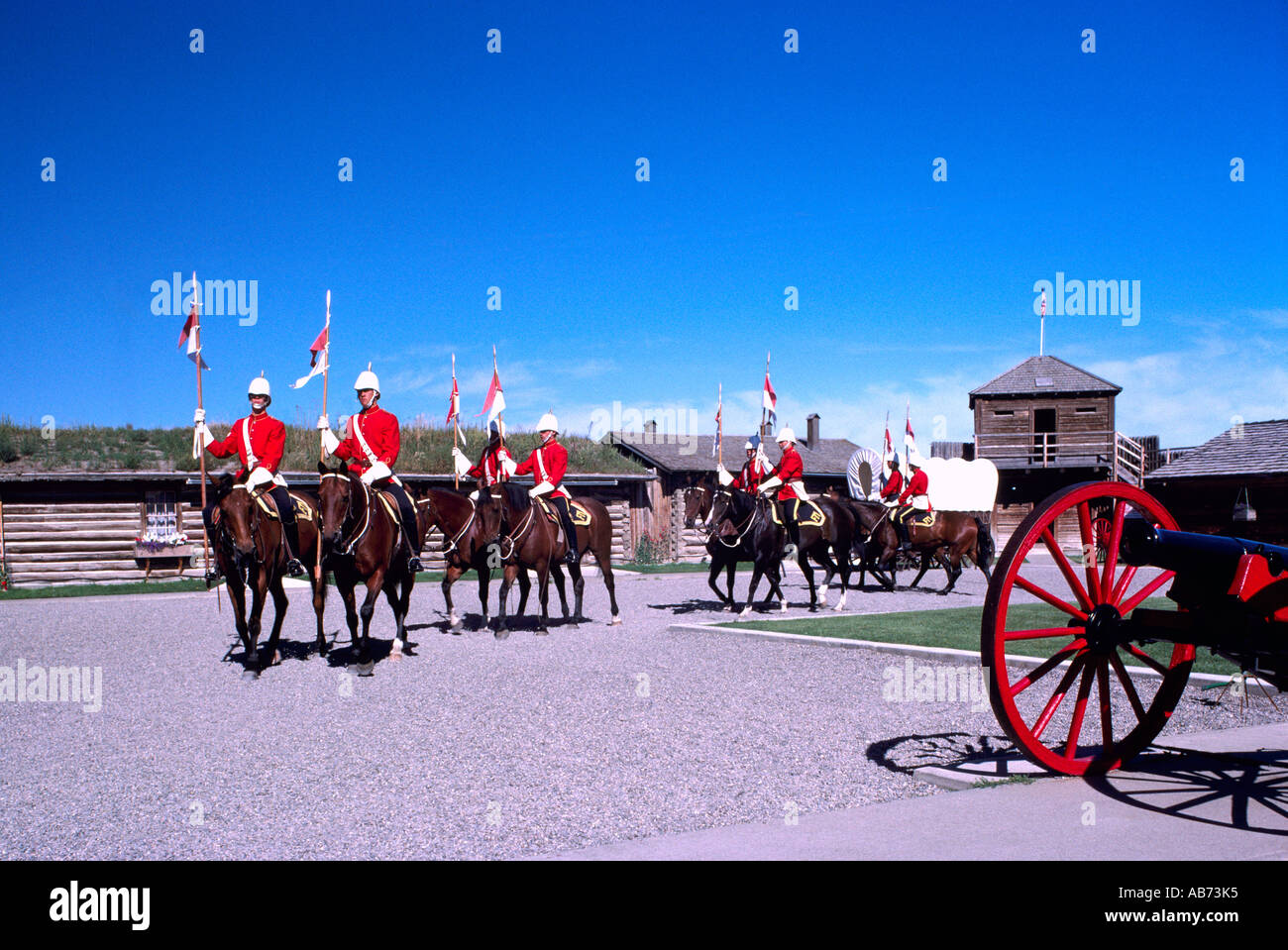 Canadian mountie and horse hi-res stock photography and images - Alamy