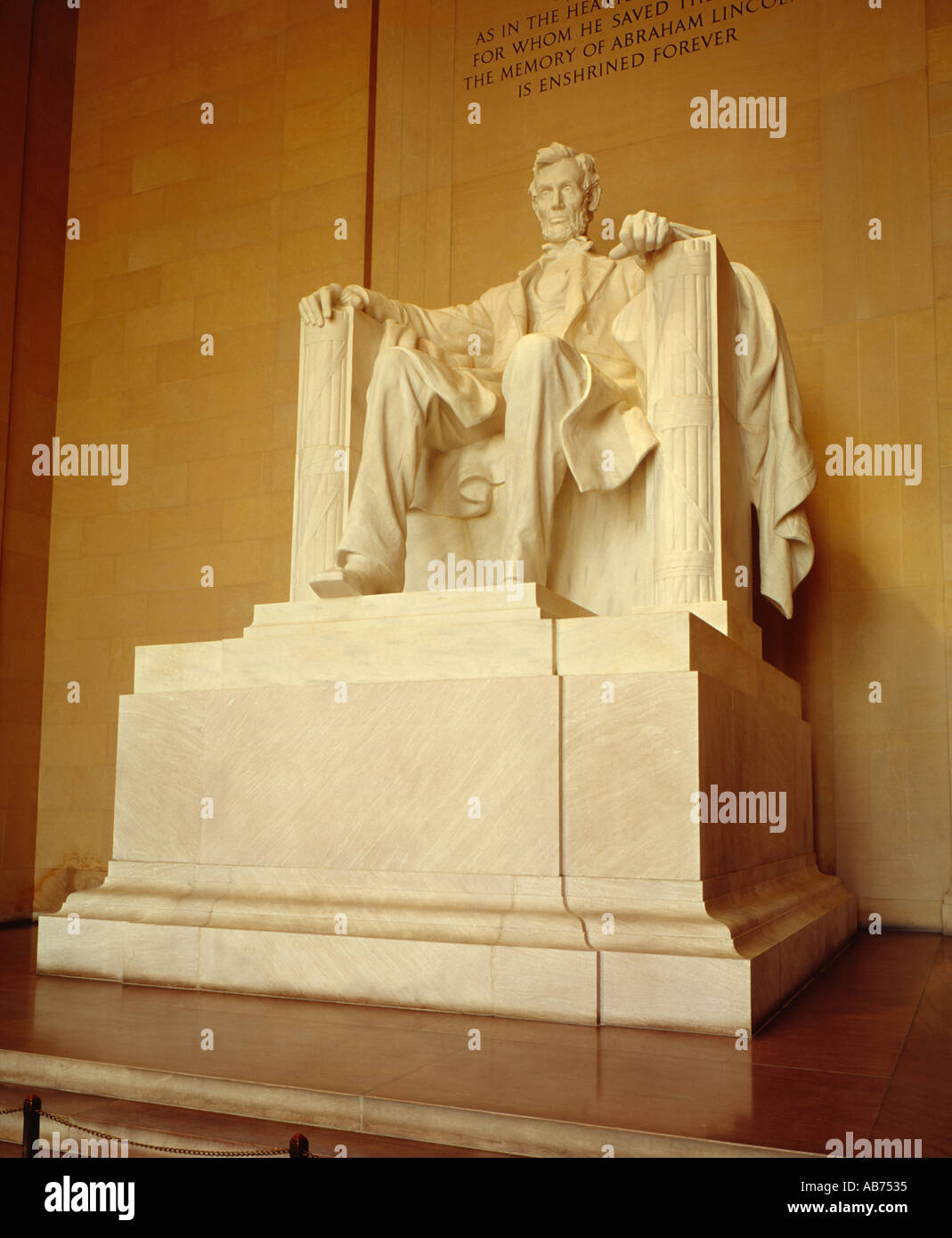Lincoln Memorial Washington D C USA Stock Photo