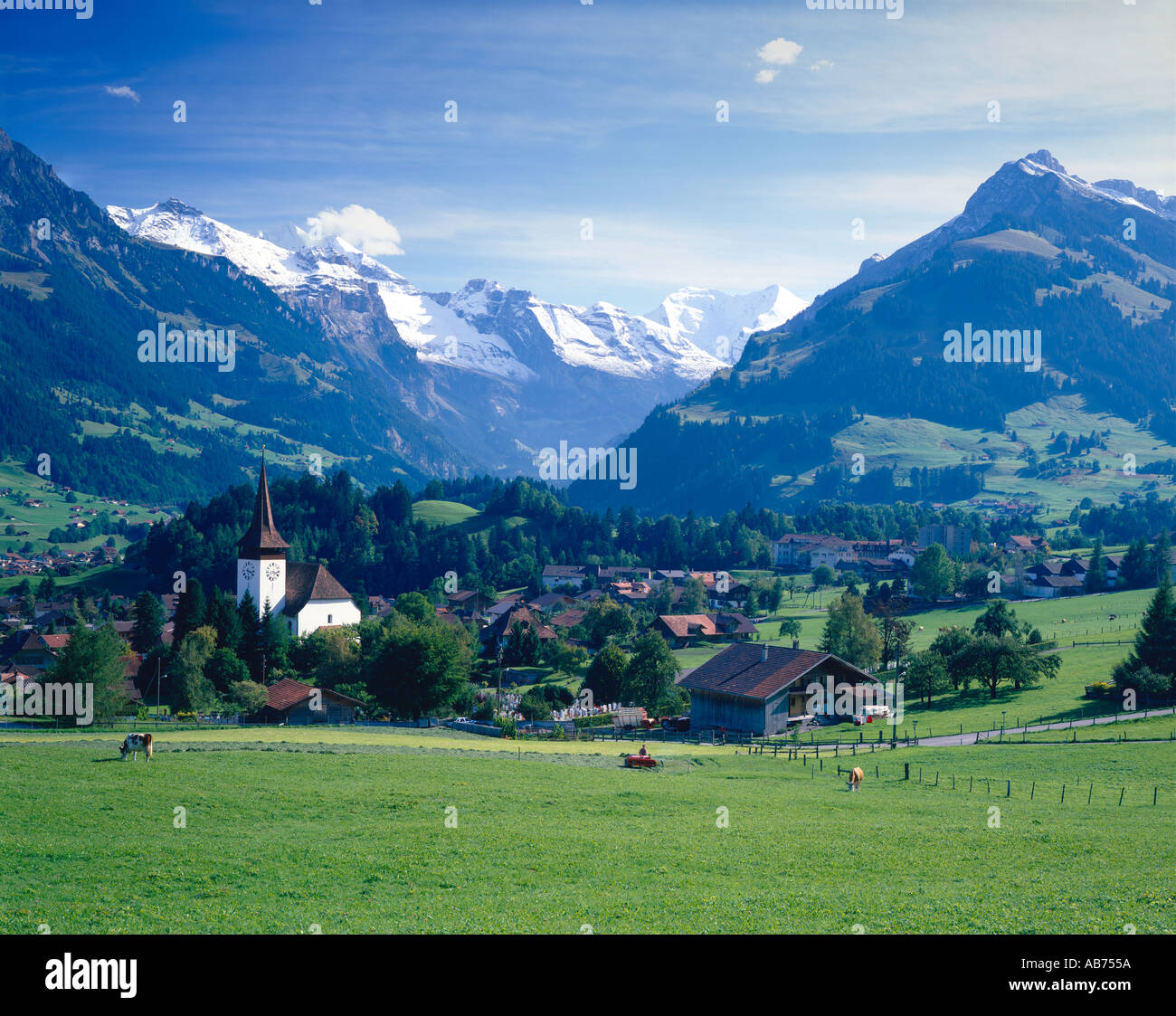 Village church hi-res stock photography and images - Alamy