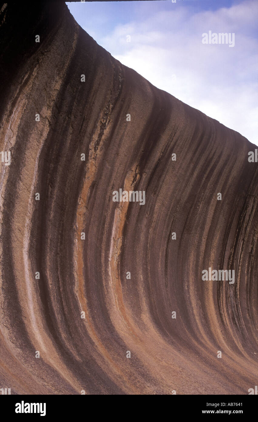 AUSTRALIA Western Australia Wave Rock The surreal patterns and form of ...