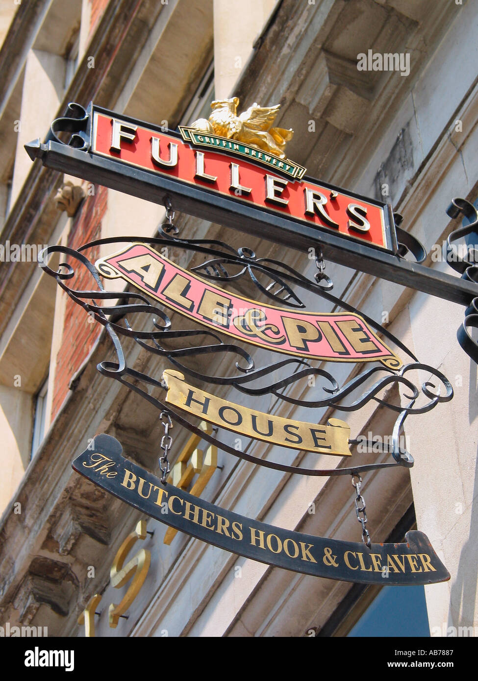 The Butchers Hook and Cleaver Ale and Pie House pub near Smithfield
