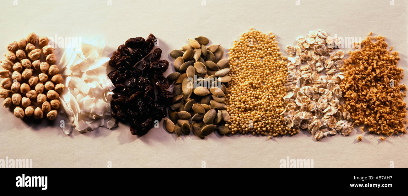 Healthy ingredients Stock Photo