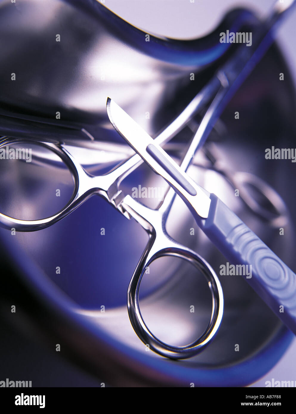 Surgical tools Stock Photo